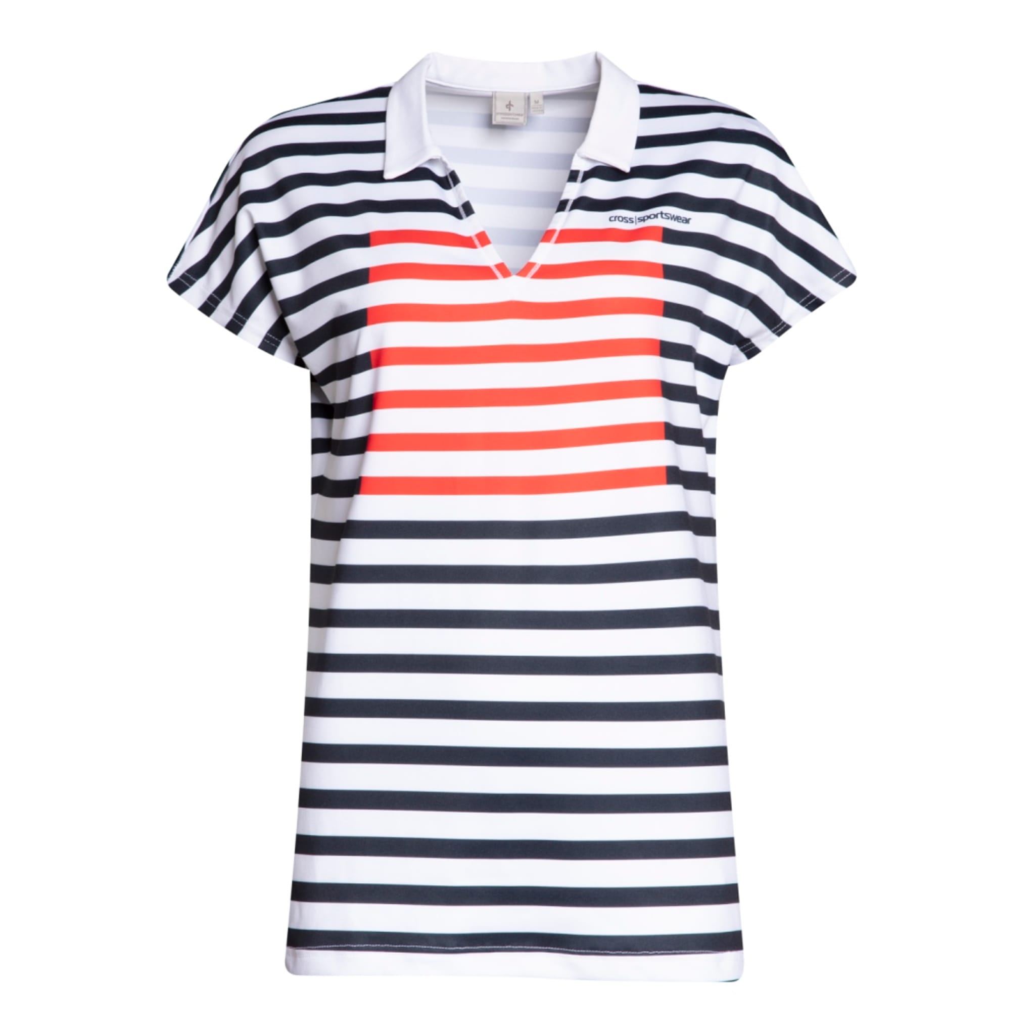 Cross Sportswear W Polo Hidden Bianco Donna