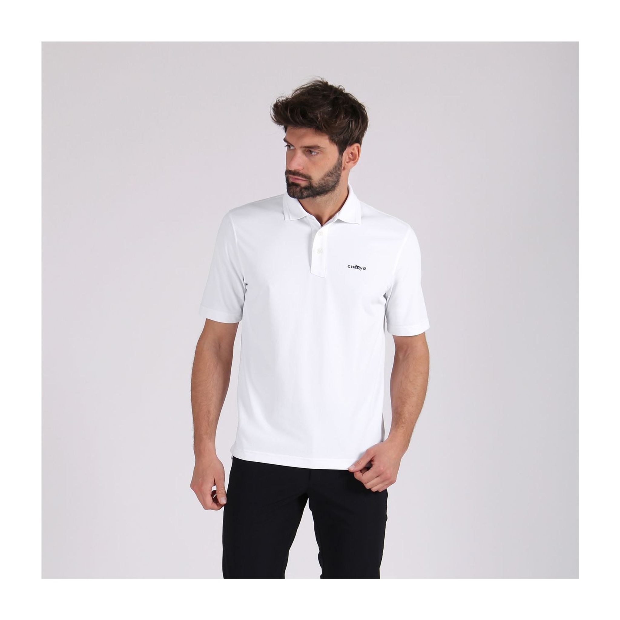 Chervo Polo Agile Bianco Uomo