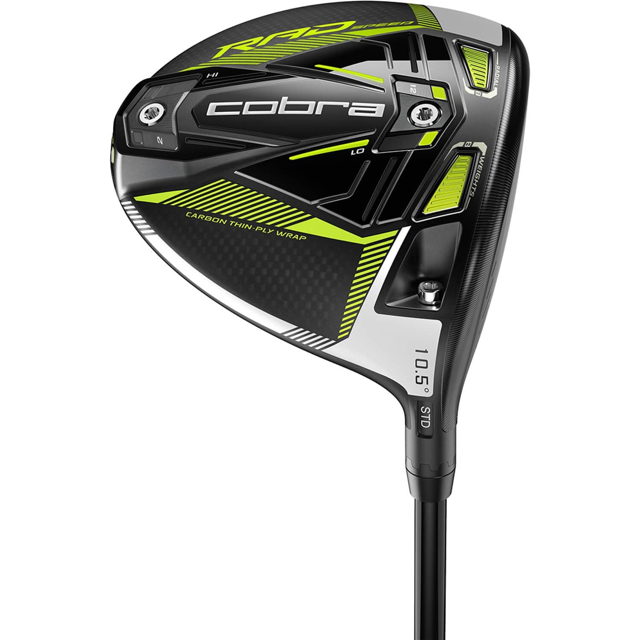 Cobra RadSpeed ​​​​Nero/Giallo HE RH 9.0 S Uomo