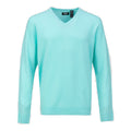 Maglione Callaway Cashmere V-Neck Aruba Blu Uomo