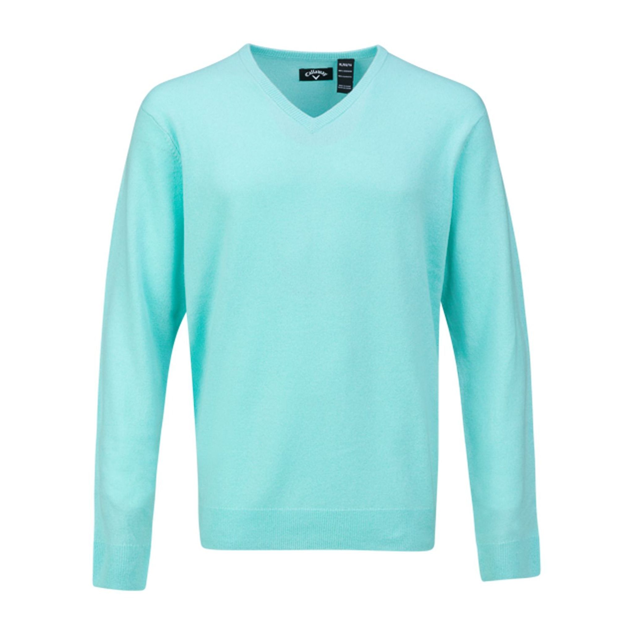 Maglione Callaway Cashmere V-Neck Aruba Blu Uomo