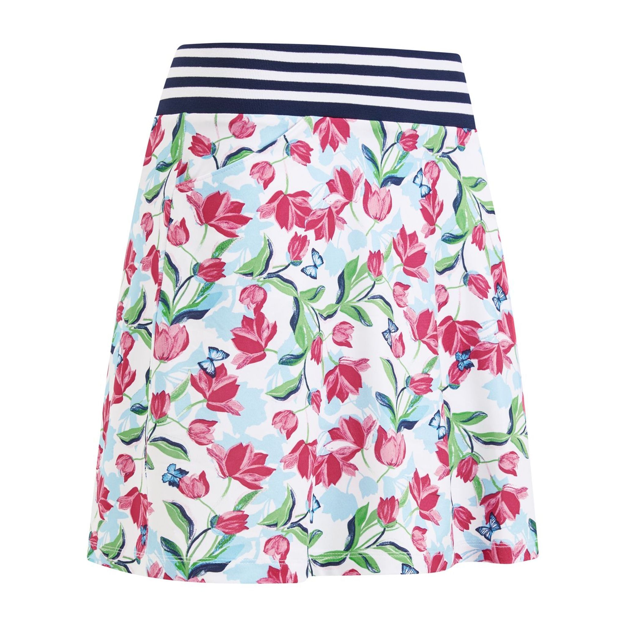 Callaway Skort Brushstroke Print W Brilliant White Donna