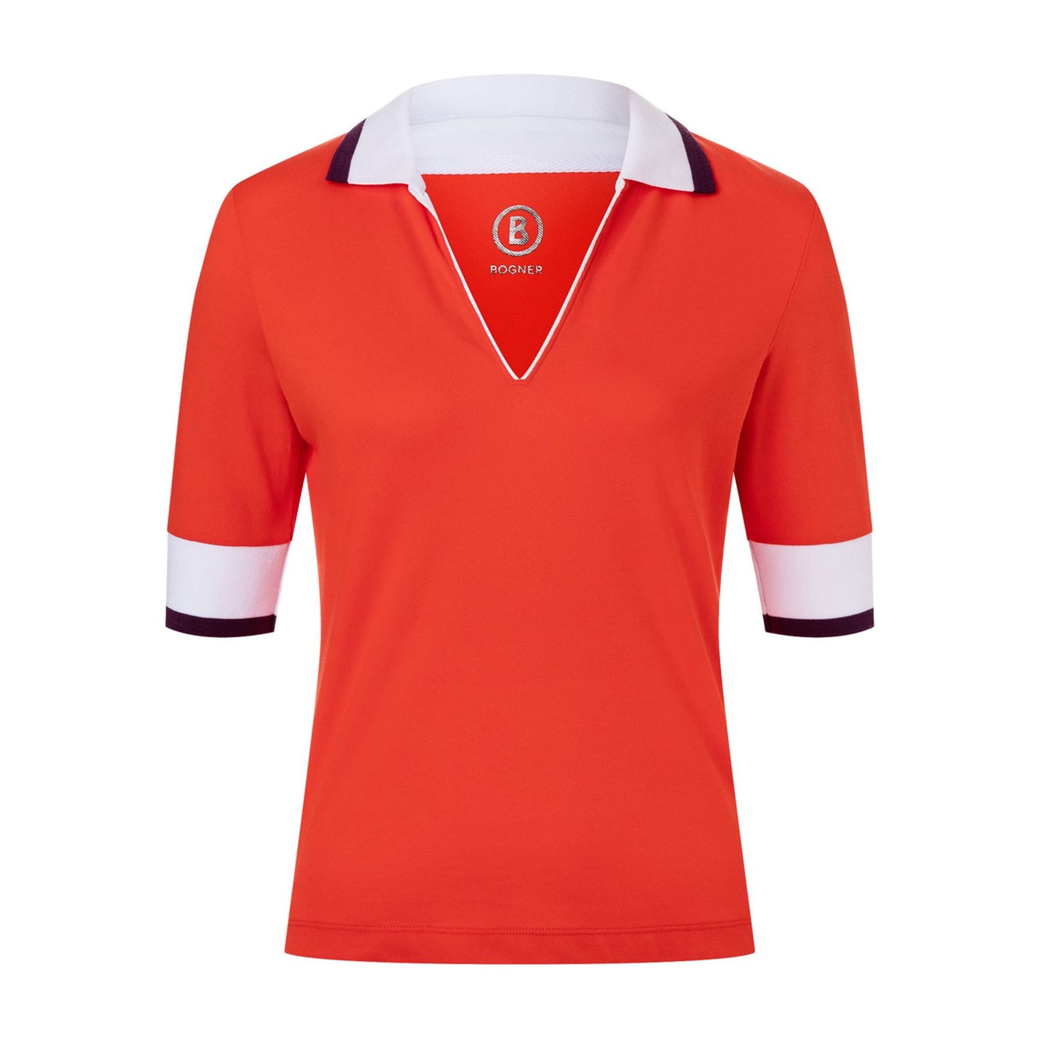 Bogner W Agata Polo Ferrari Red Damen