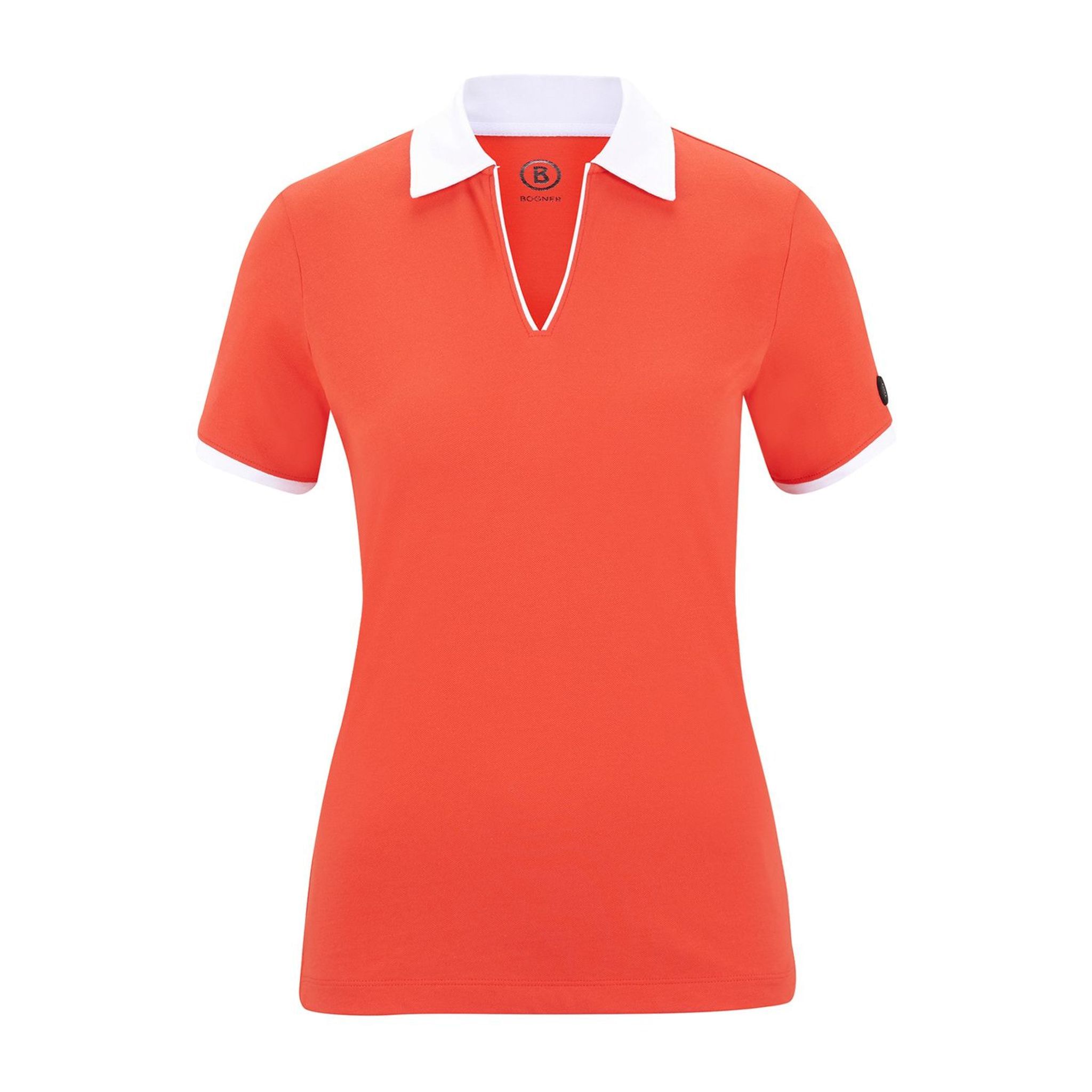 Bogner W Polo Lumi2 Ferrari Rosso Donna