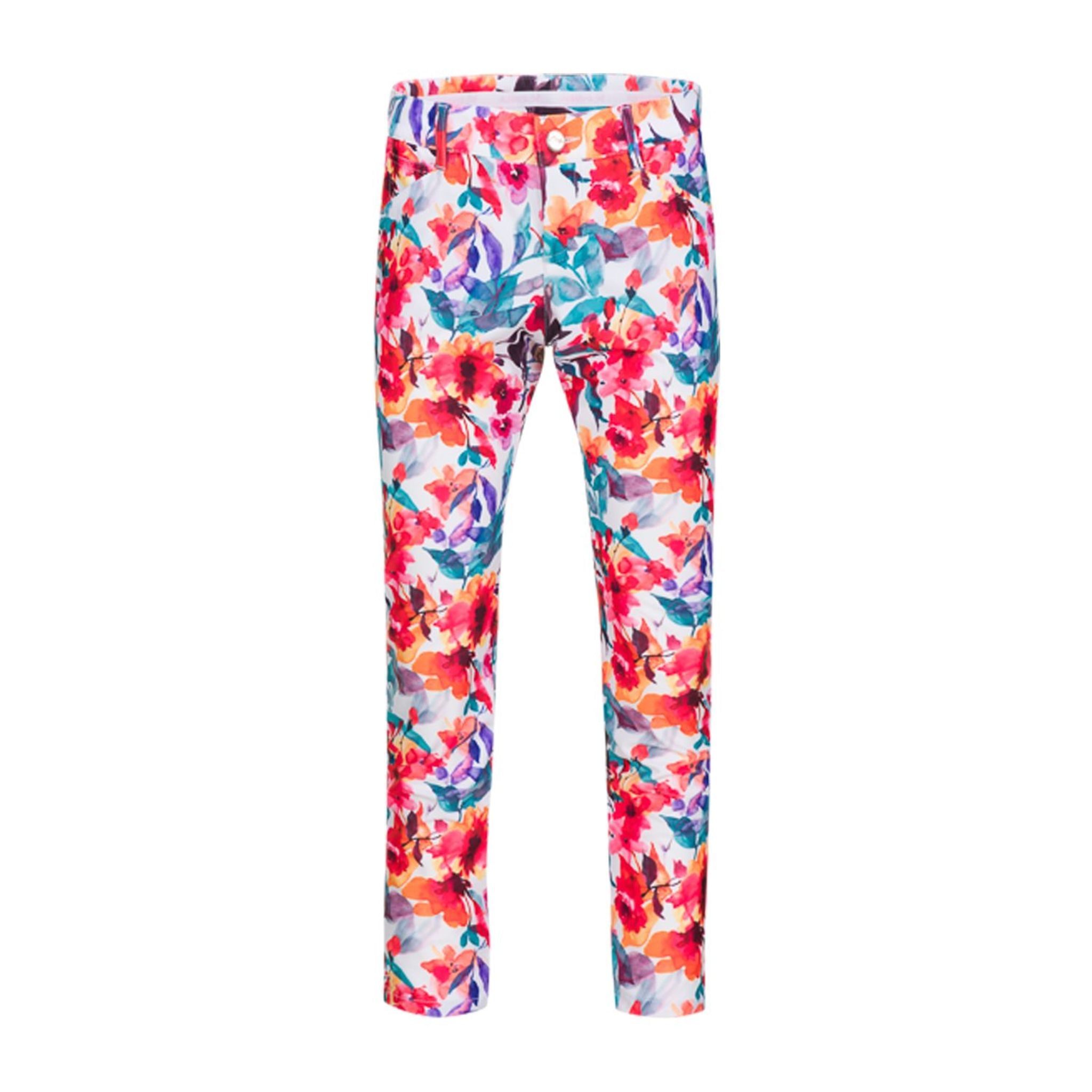 Pantaloni Alberto Mona WR Summer Flowers donna