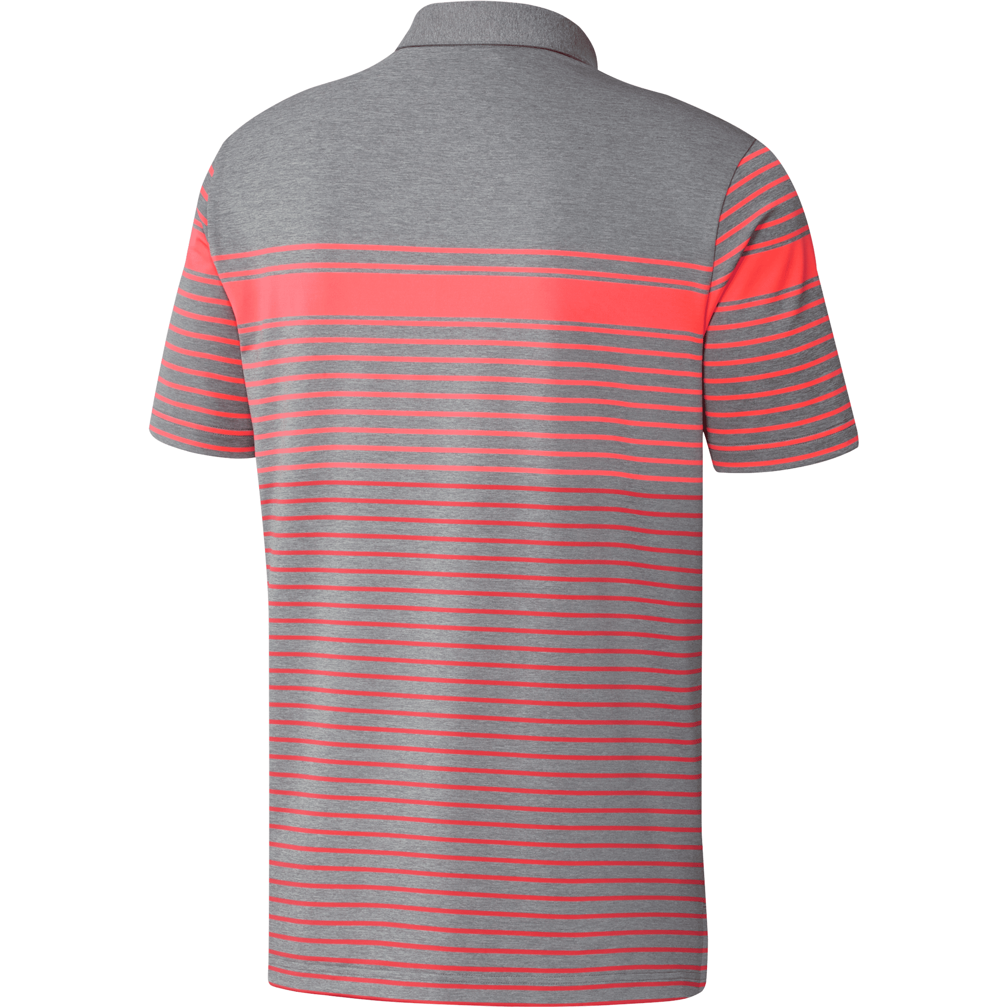 Adidas Ultimate Engineered Heather Polo Rosso/Corallo/Grigio Uomo
