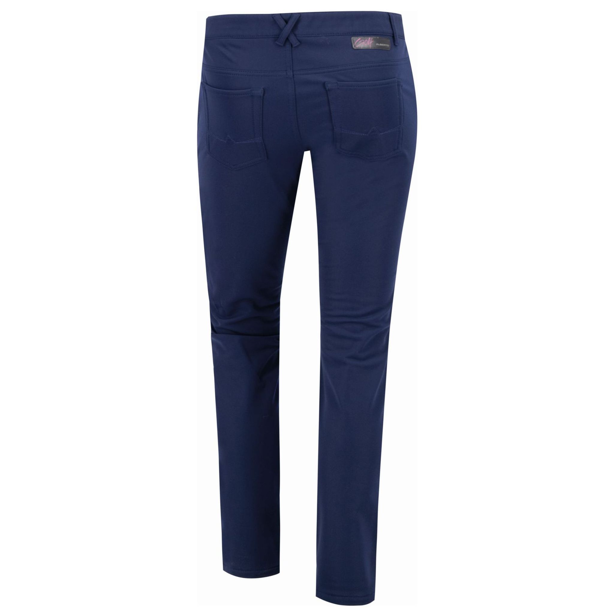 Pantaloni Alberto Mona-L WR Super Jersey Donna Blu Navy Donna