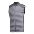 Gilet Adidas Adipure Quilted Hybrid Knit Grigio da uomo