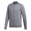 Giacca Adidas Adipure Quilted Hybrid Knit Grigio Uomo