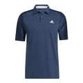 Adidas Heat.Rdy 3-Stripe SS Polo blu navy da uomo