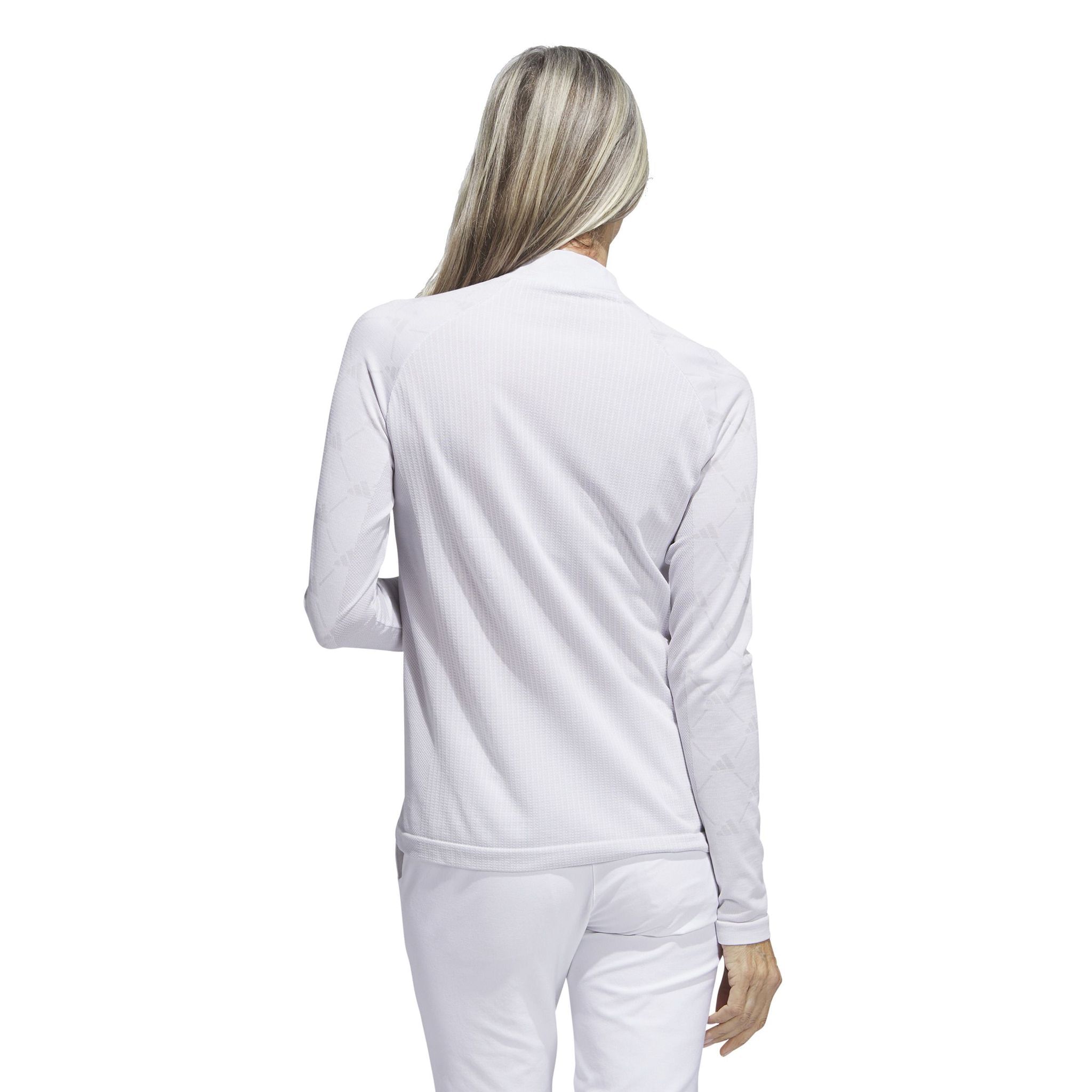 Adidas U365t Mngrm Maglietta Donna Bianca Manica Lunga Donna