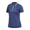 Adidas W Aeroready Engineered SS Polo Tech Indigo Donna