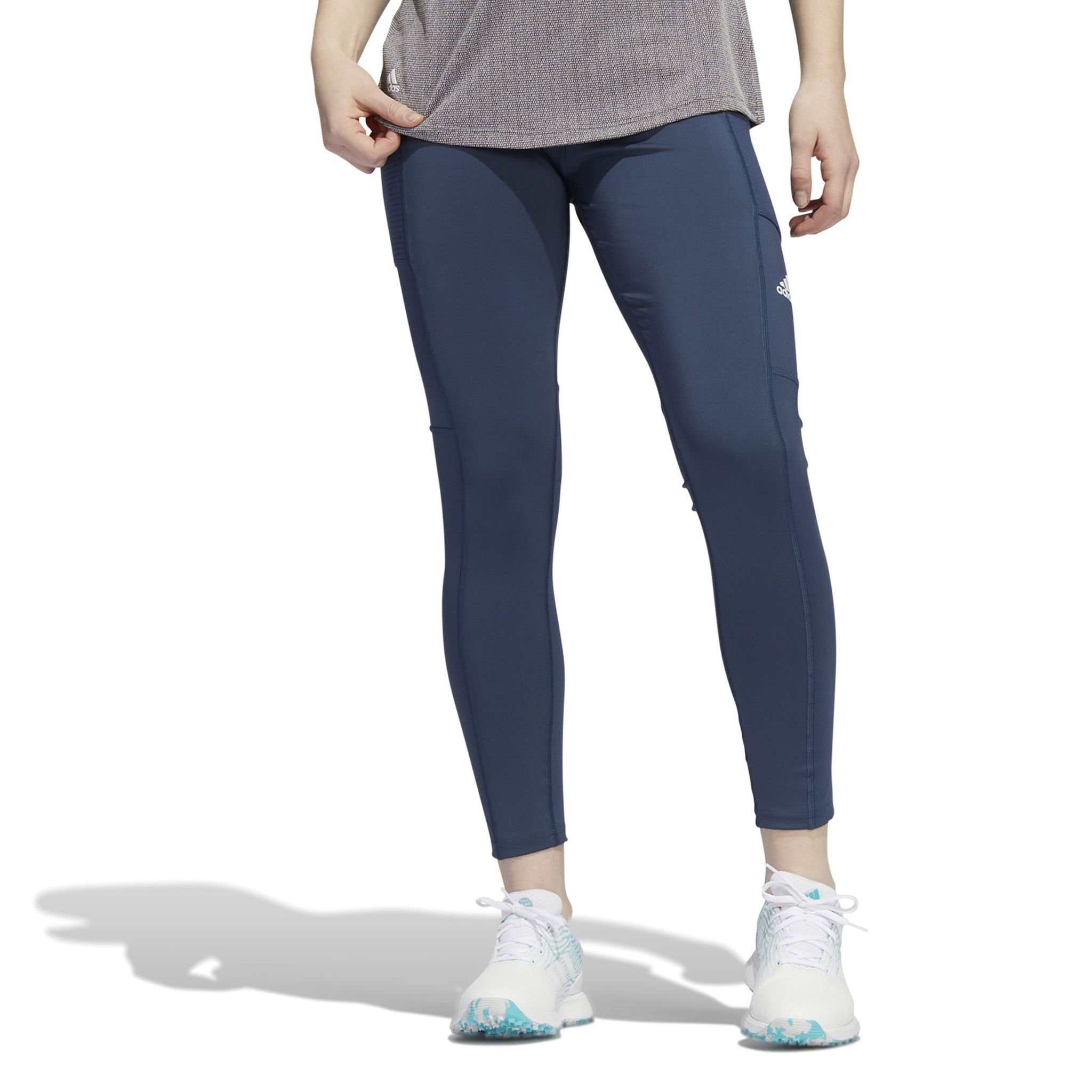 Leggings da golf Adidas Ready blu navy da donna da donna