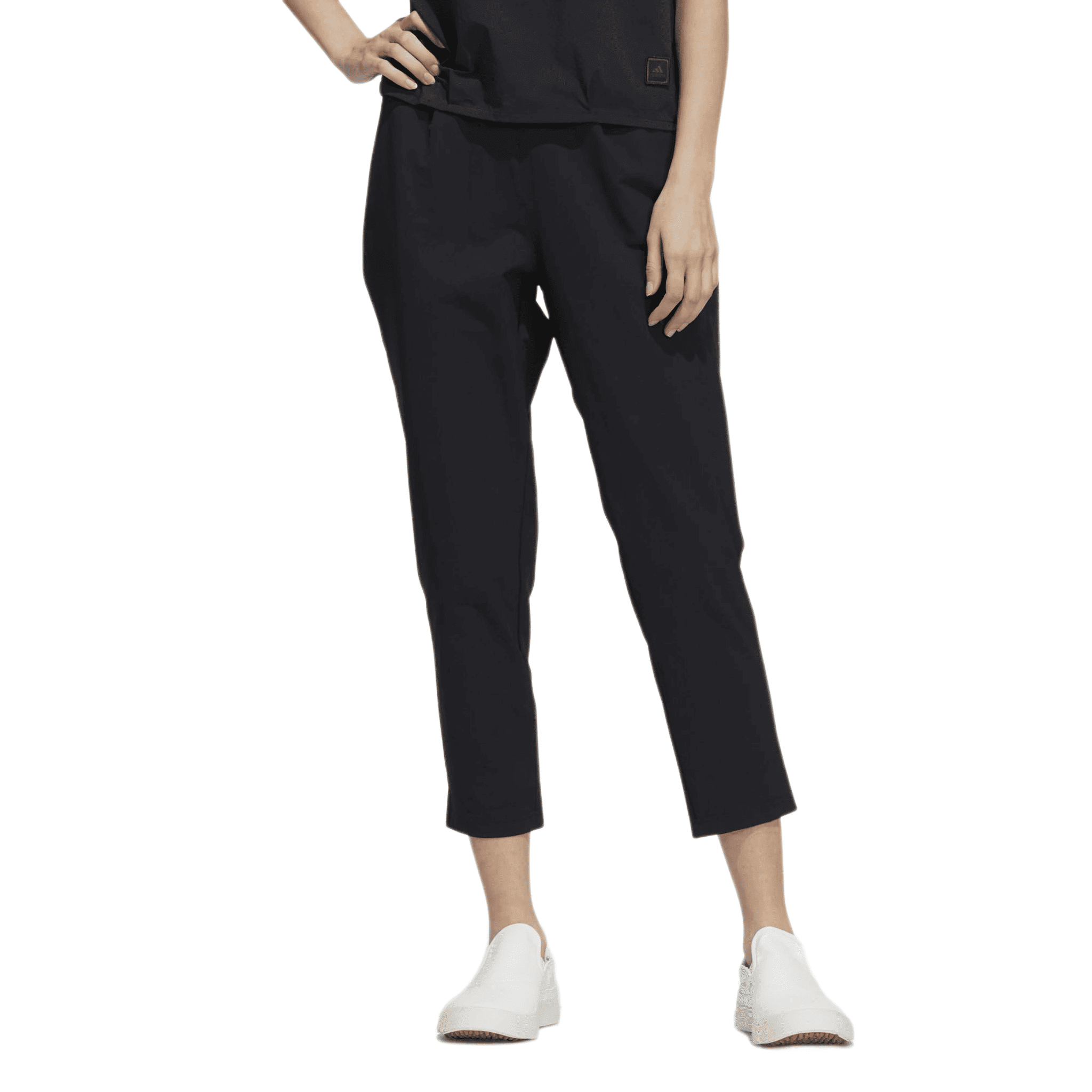 Pantaloni da golf Adidas Go-To Comfort neri da donna