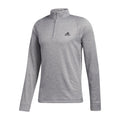 Adidas Midweight Half-Zip Layer Grigio Uomo