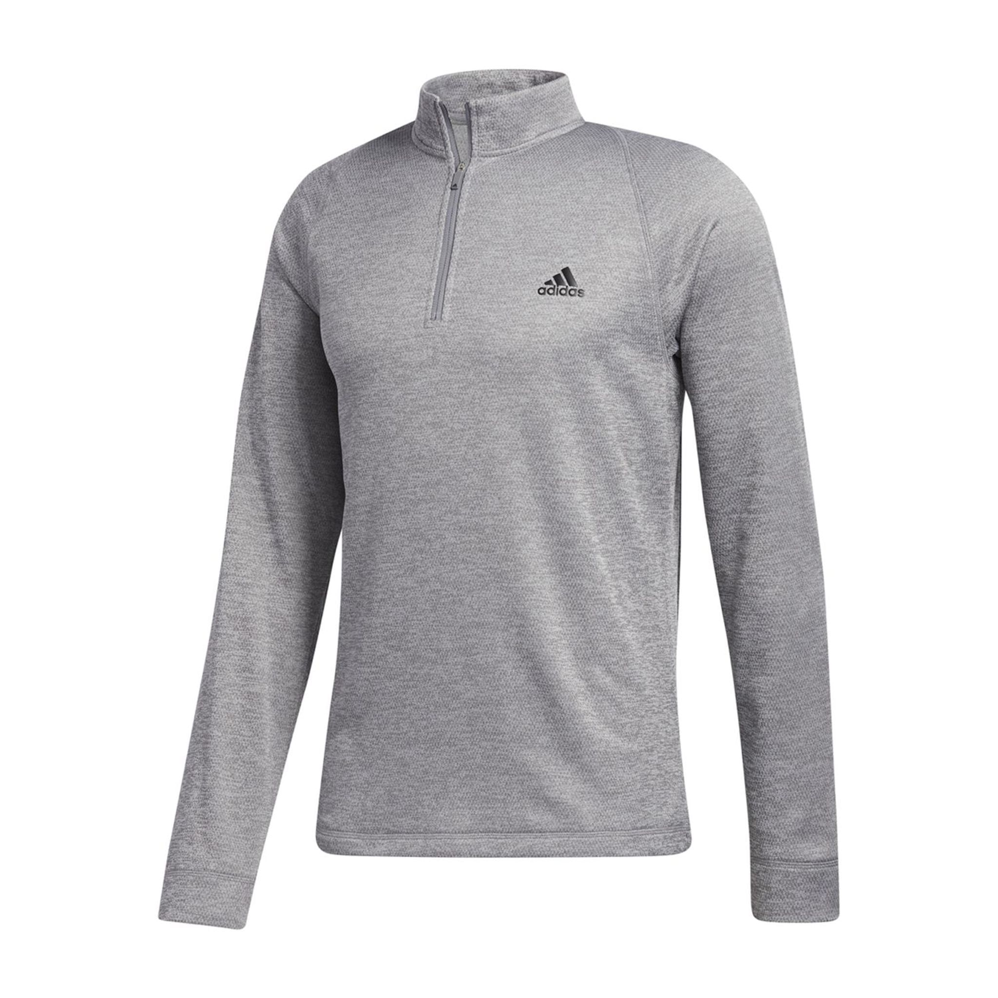 Adidas Midweight Half-Zip Layer Grigio Uomo