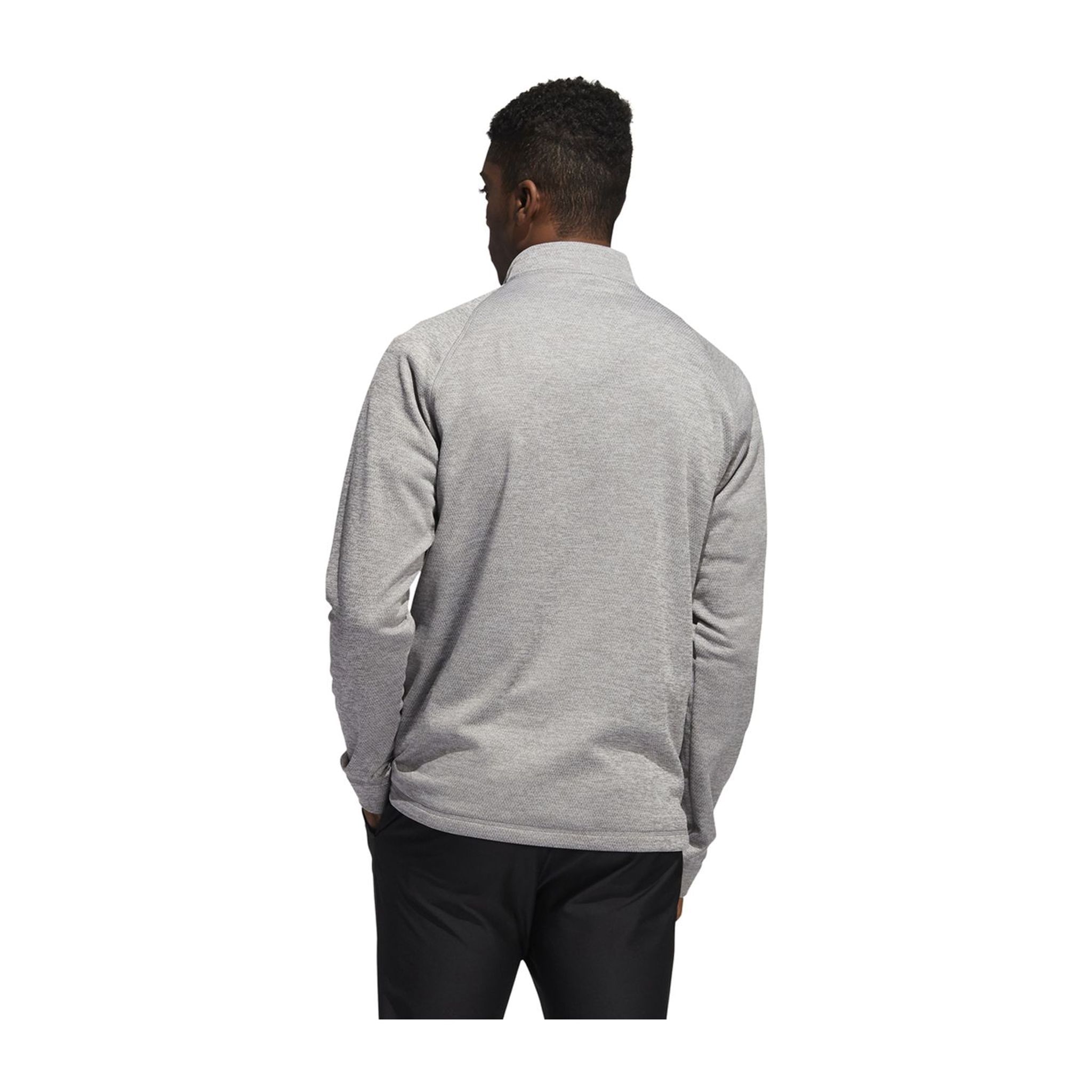 Adidas Midweight Half-Zip Layer Grigio Uomo