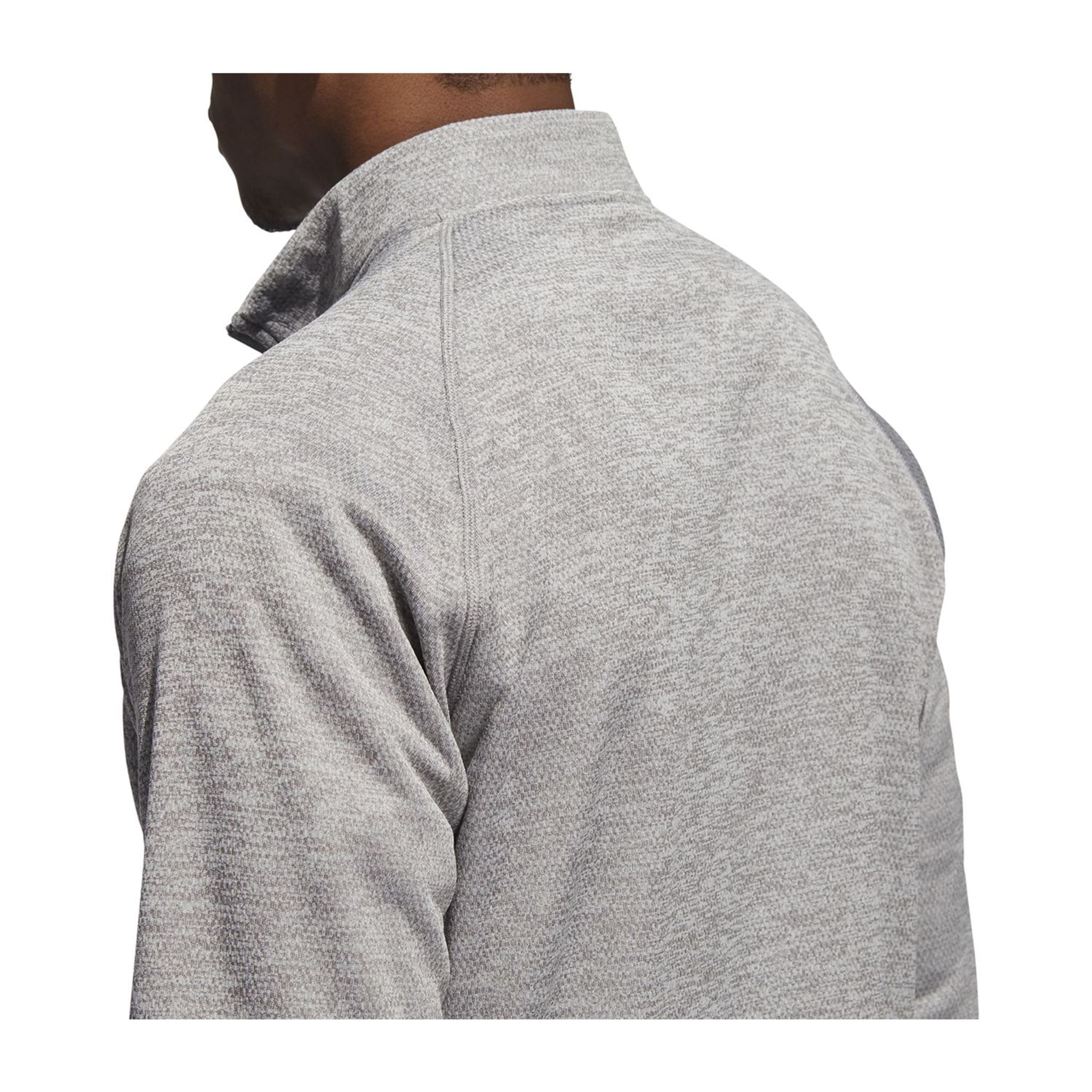 Adidas Midweight Half-Zip Layer Grigio Uomo