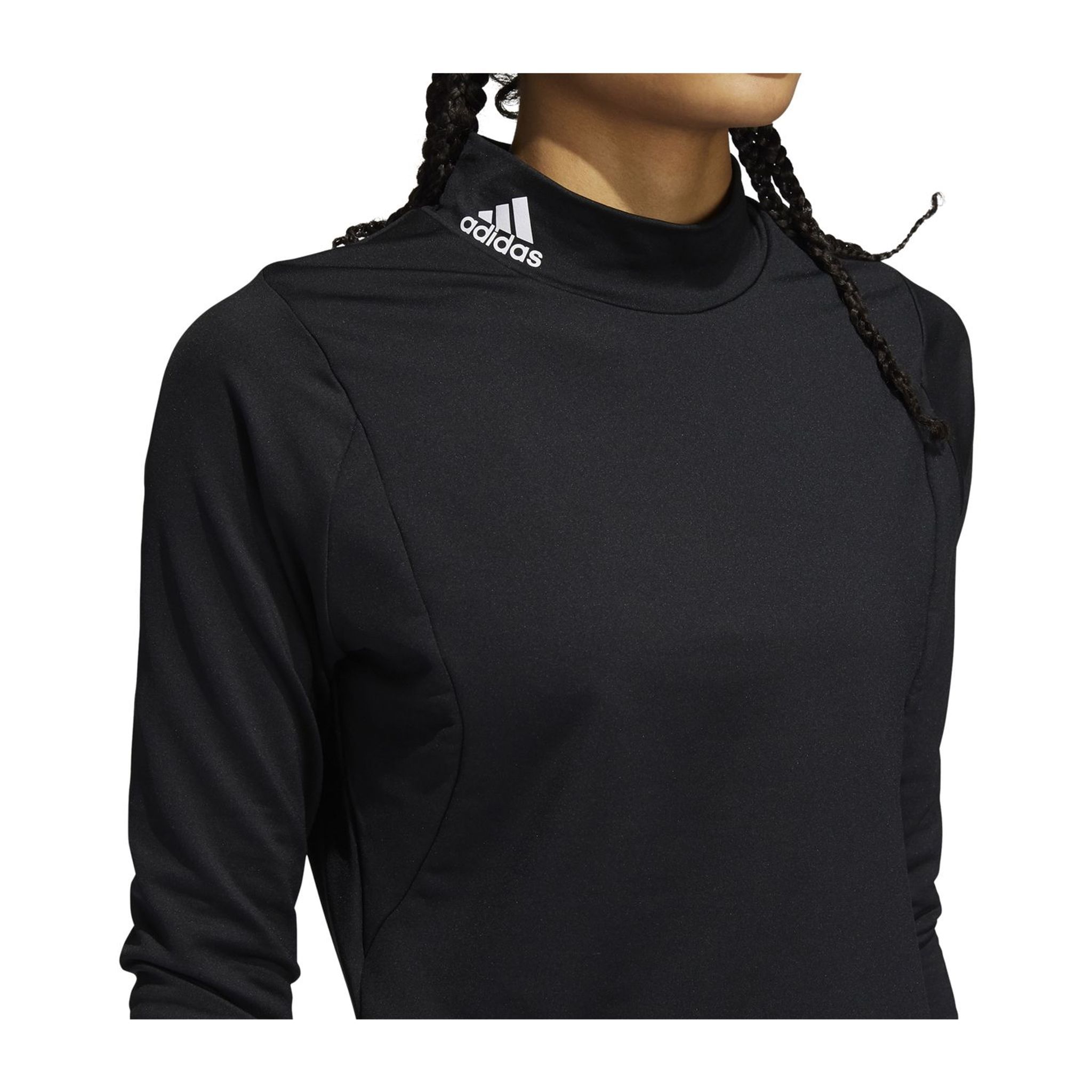 Adidas W Layer Mock Maniche Lunghe Nero Donna