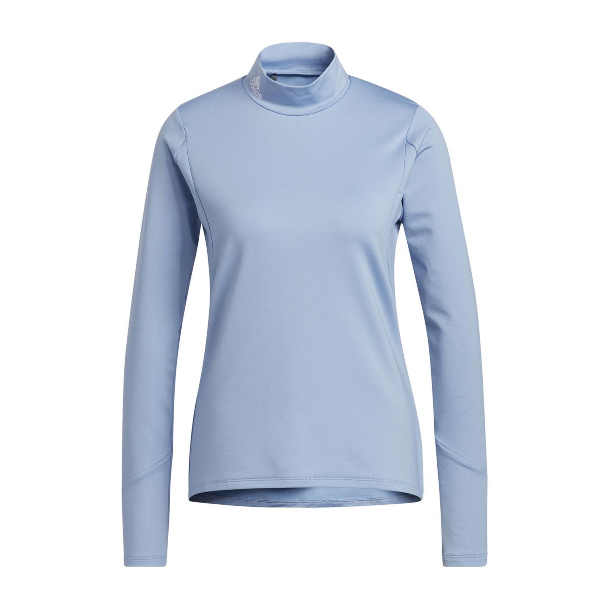 Adidas W Layer Mock Maniche Lunghe Azzurro Donna
