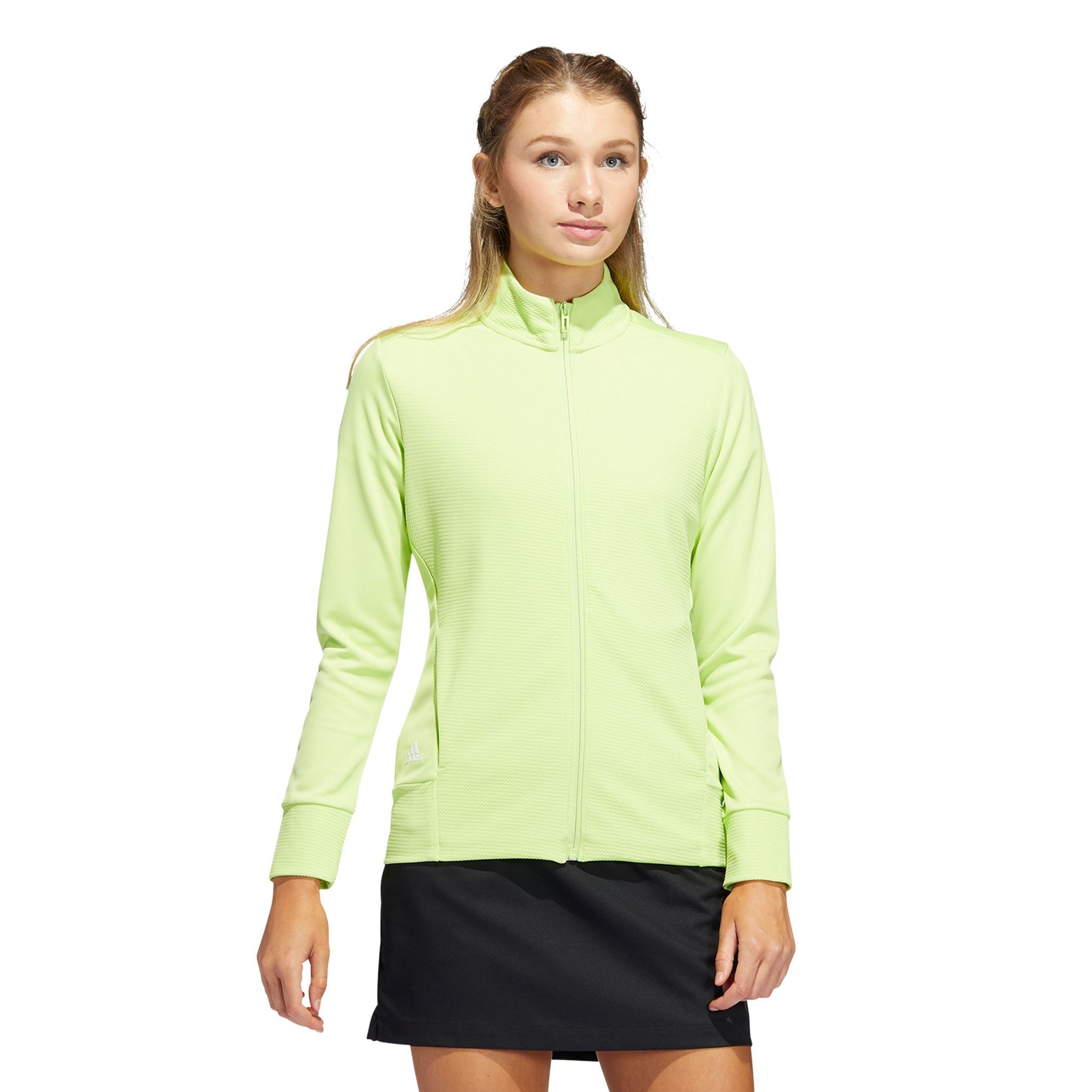 Giacca Adidas W Texture Full Zip Pulse Lime Donna