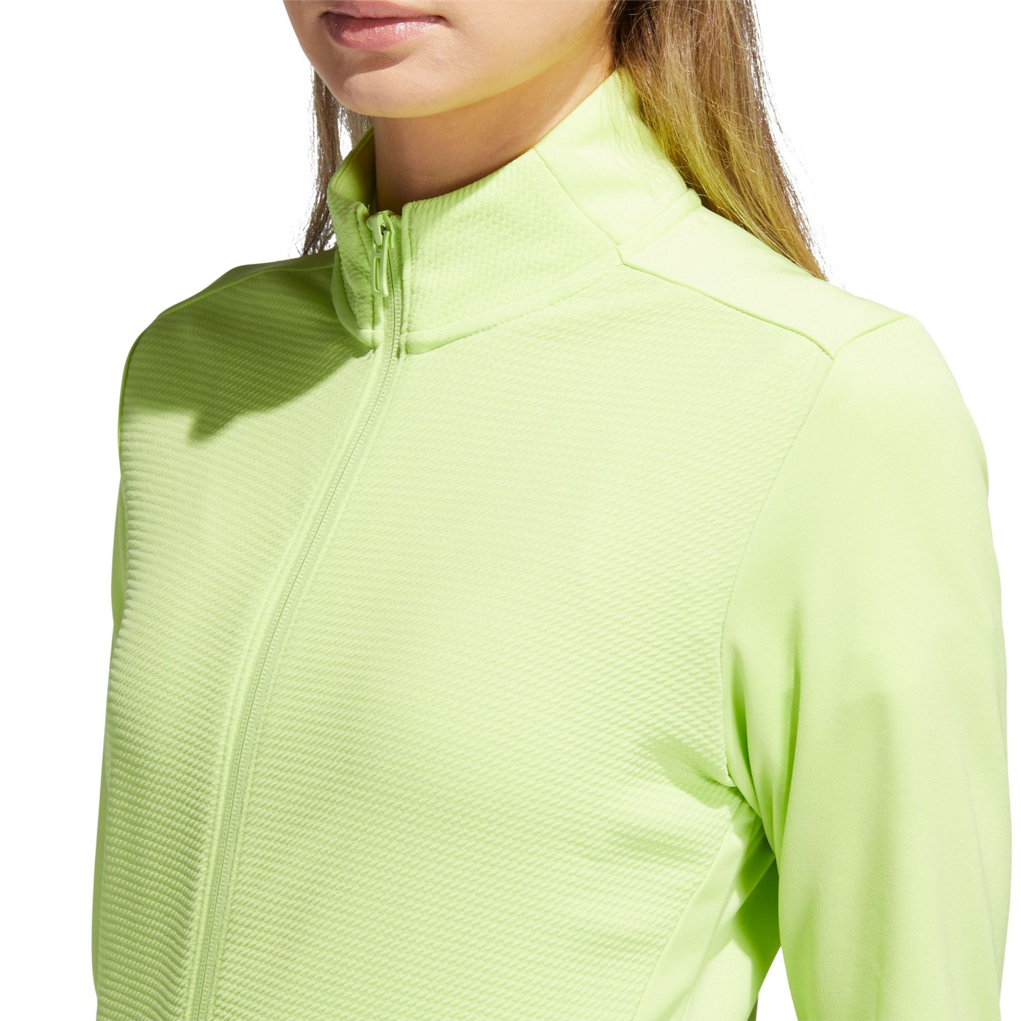 Giacca Adidas W Texture Full Zip Pulse Lime Donna