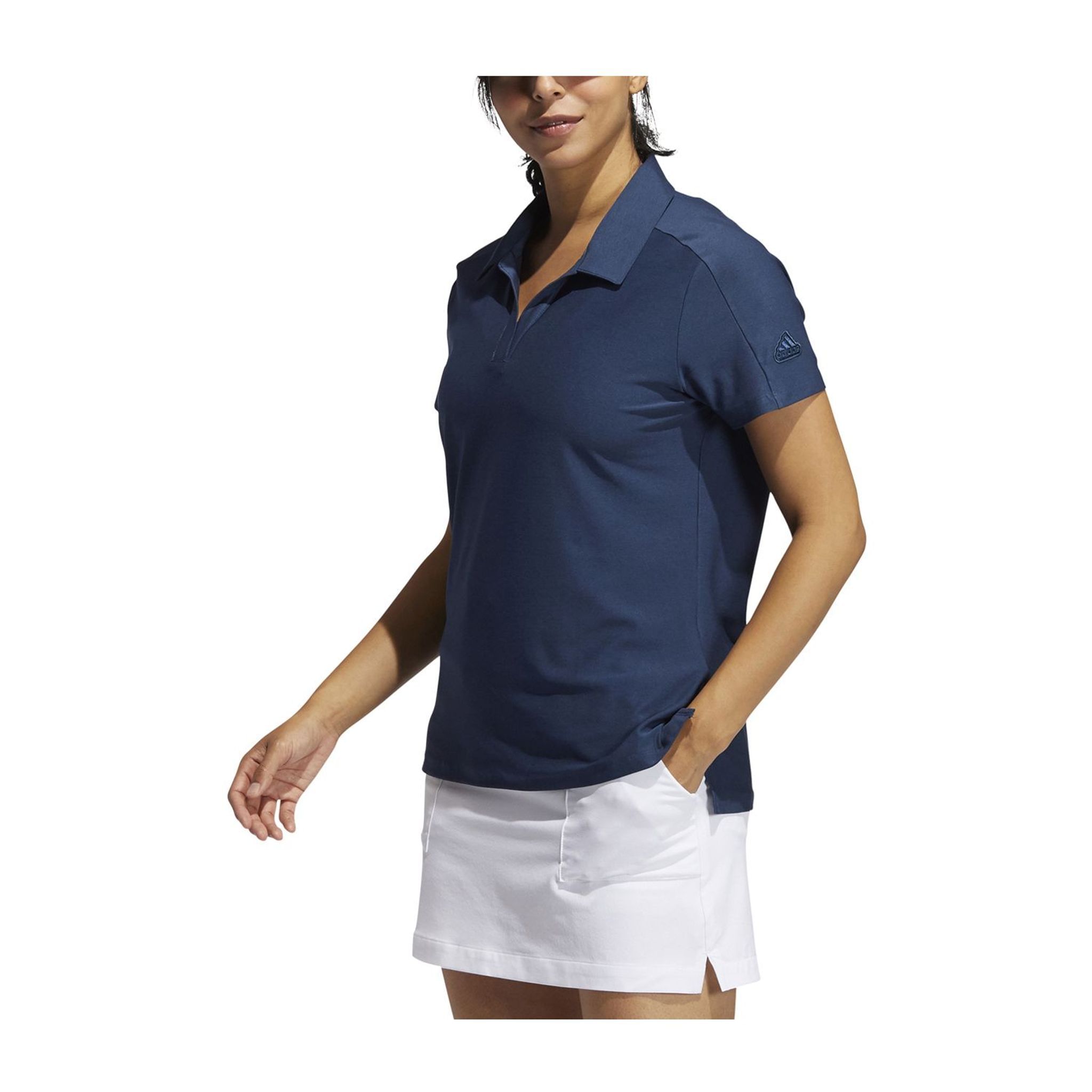 Adidas W Go-To SS Polo blu navy da donna
