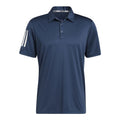 Polo Adidas 3-Stripes Basic SS blu navy/bianco uomo