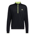 Adidas M Quarter Zip Pullover UPF Nero/Lime Pulse Uomo