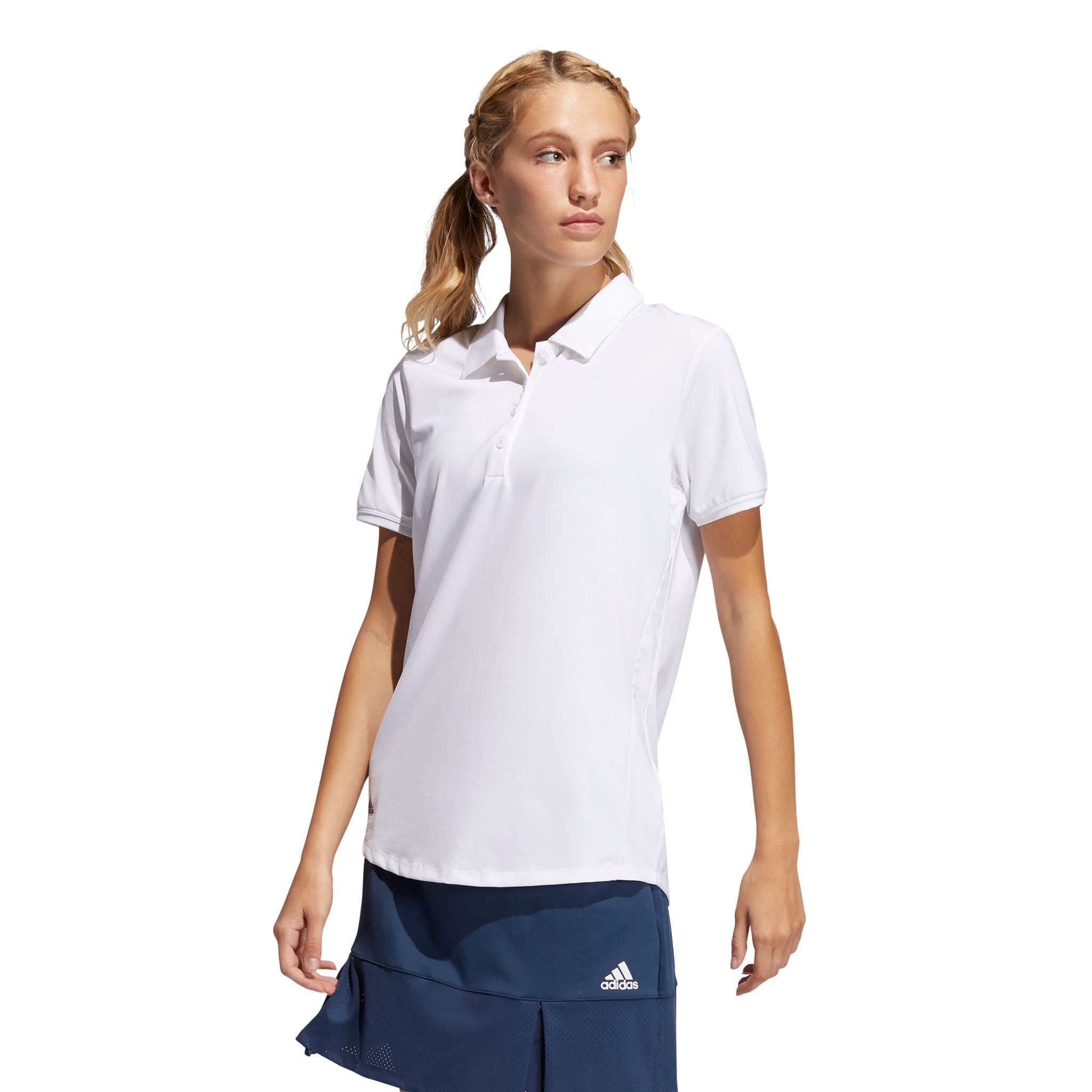 Adidas W Polo Ultimate 365 Solid Bianco Donna