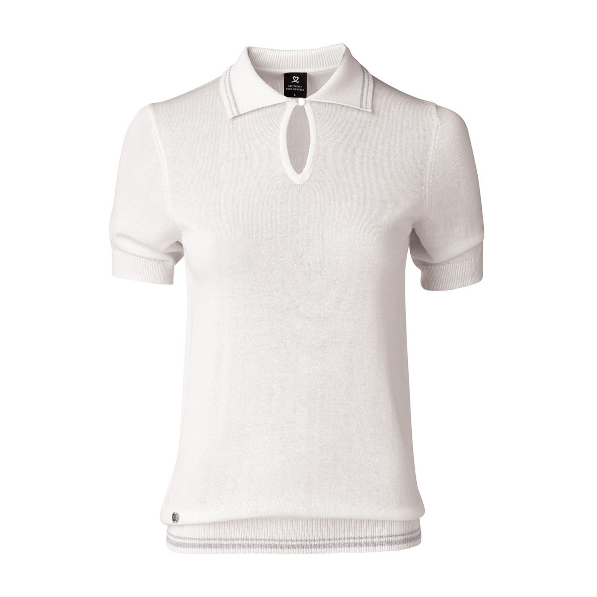 Daily Sports Elin Maglione da donna a mezza manica Bianco Donna