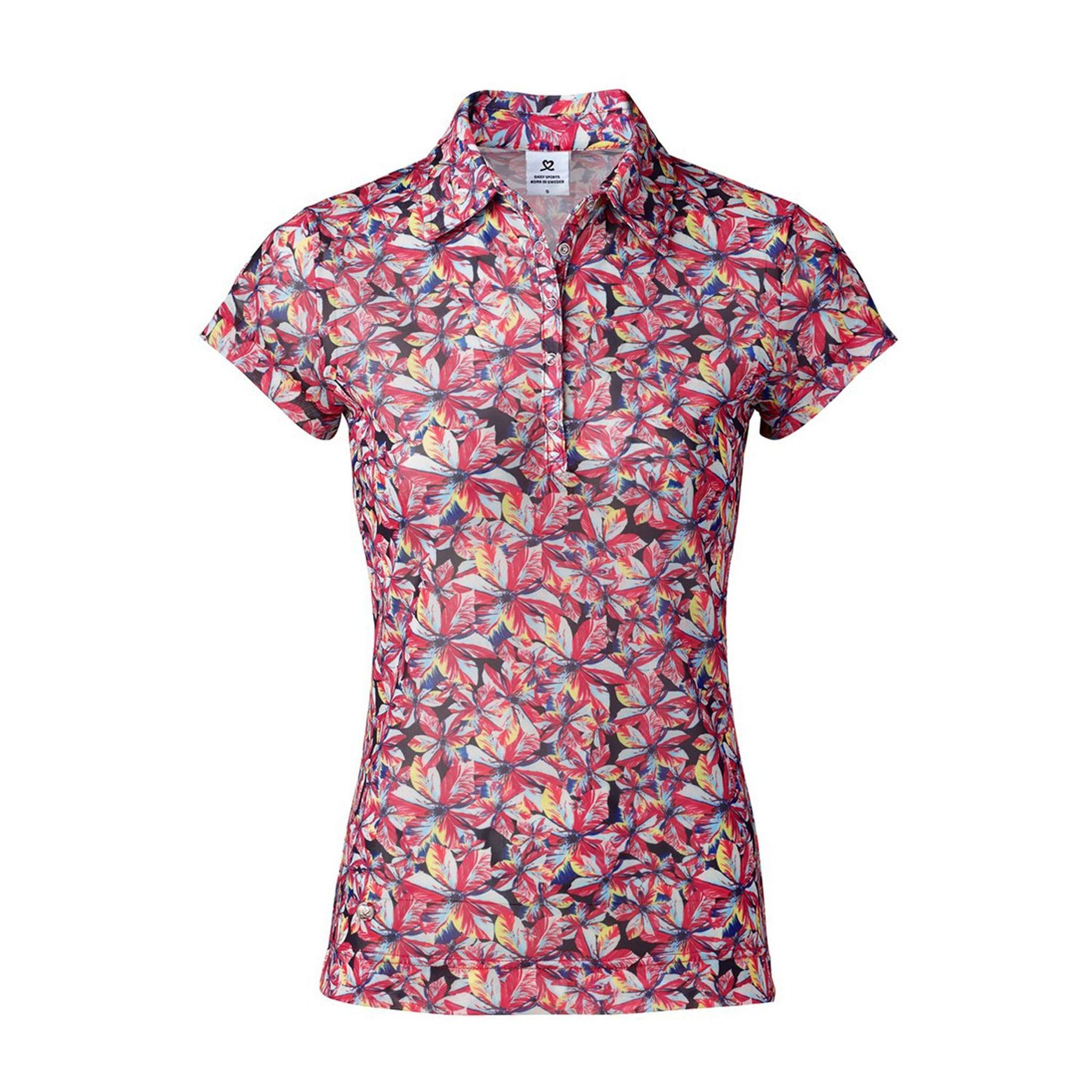 Polo da donna Daily Sports Kacie Mesh Cap SS nera