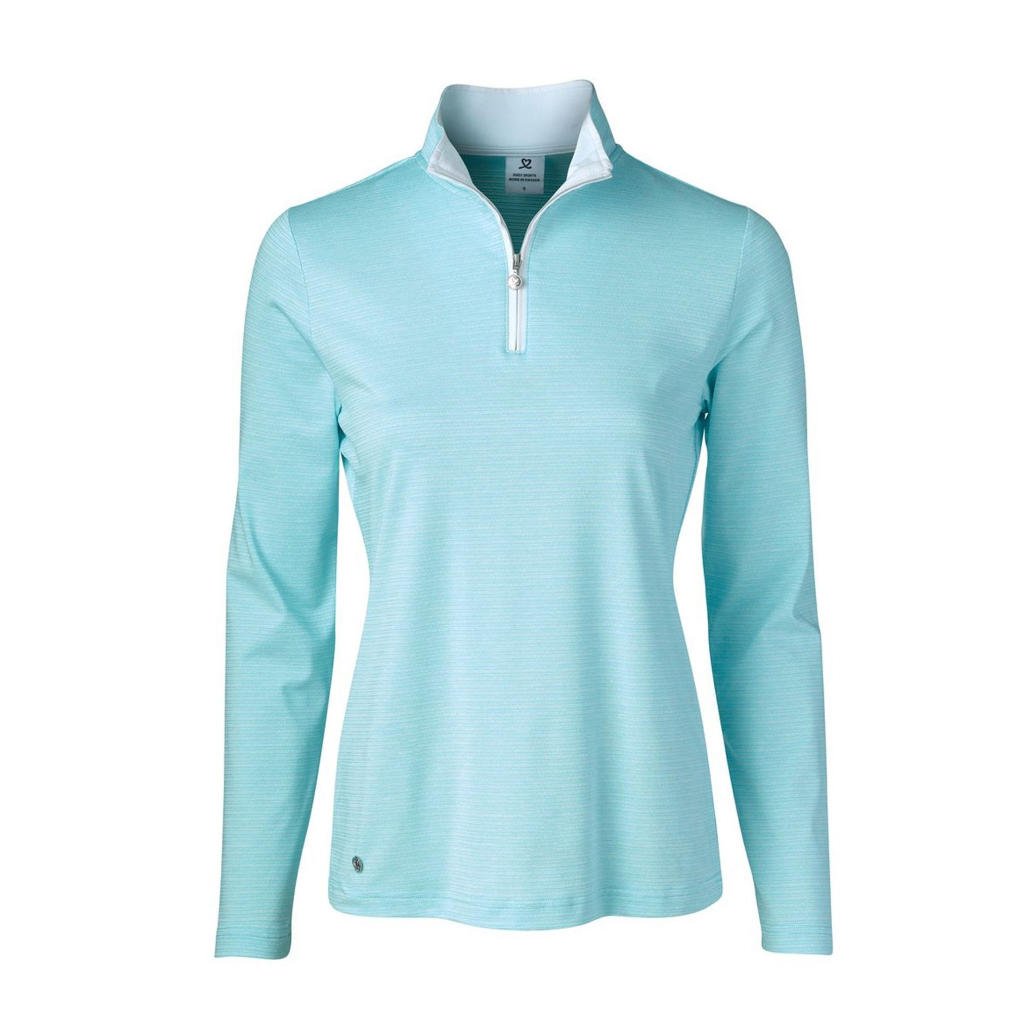 Daily Sports Beata Polo a maniche lunghe da donna, azzurro chiaro, da donna