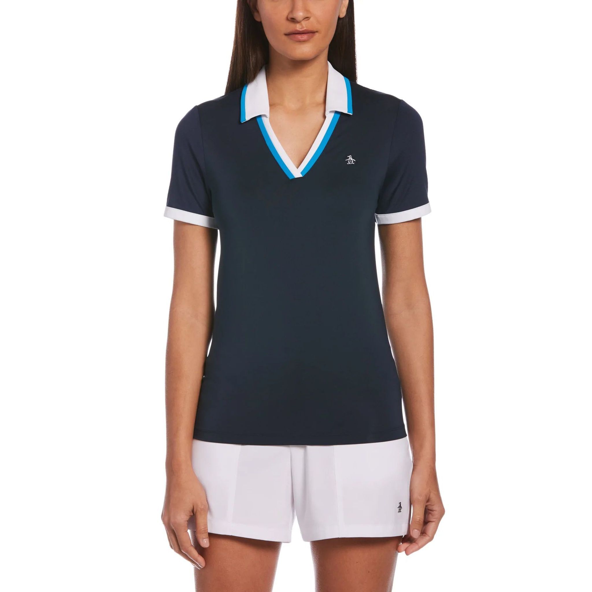 Polo da golf in maglia originale Penguin da uomo