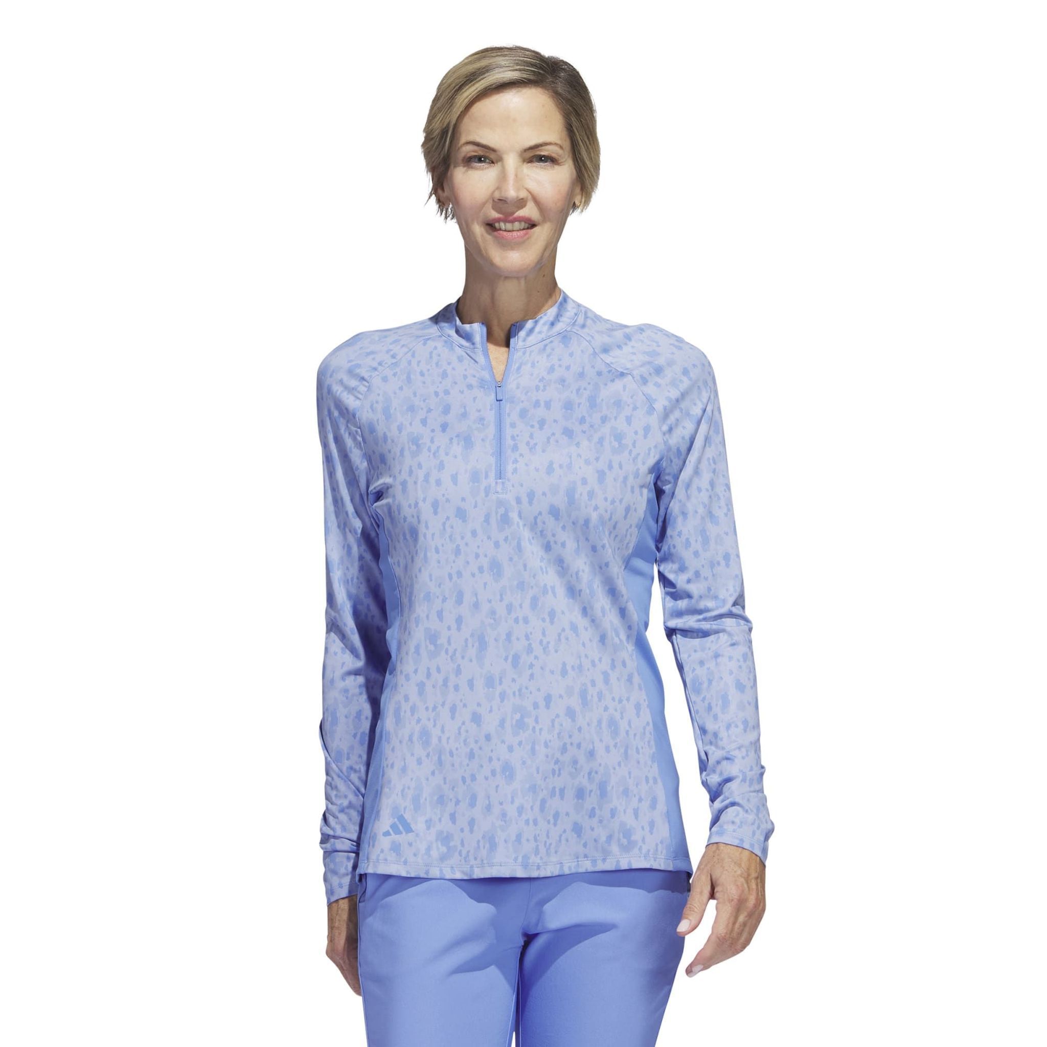 Polo da donna a maniche lunghe con stampa Adidas U365
