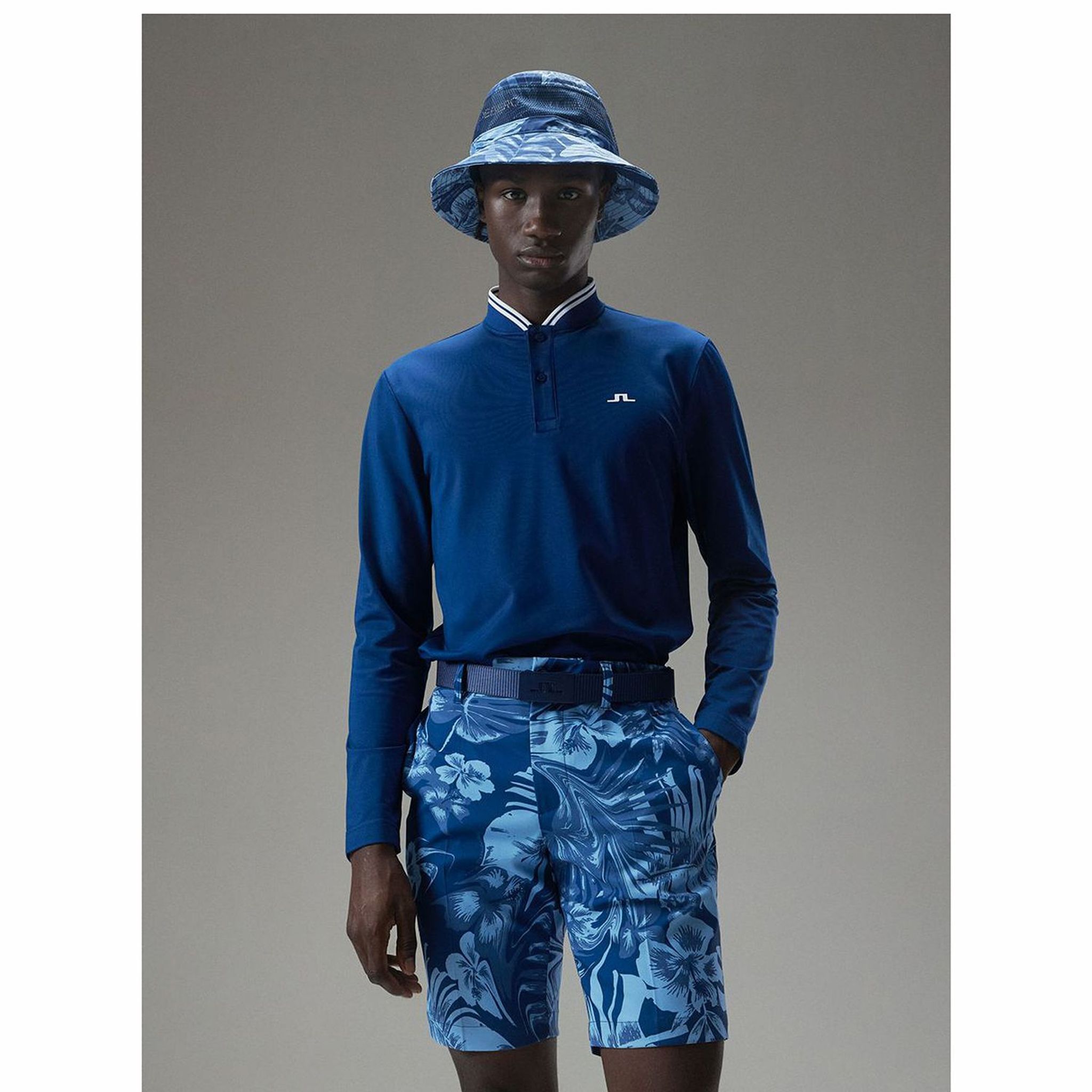 J. Lindeberg Tyson Polo Regular Fit Manica Lunga Uomo