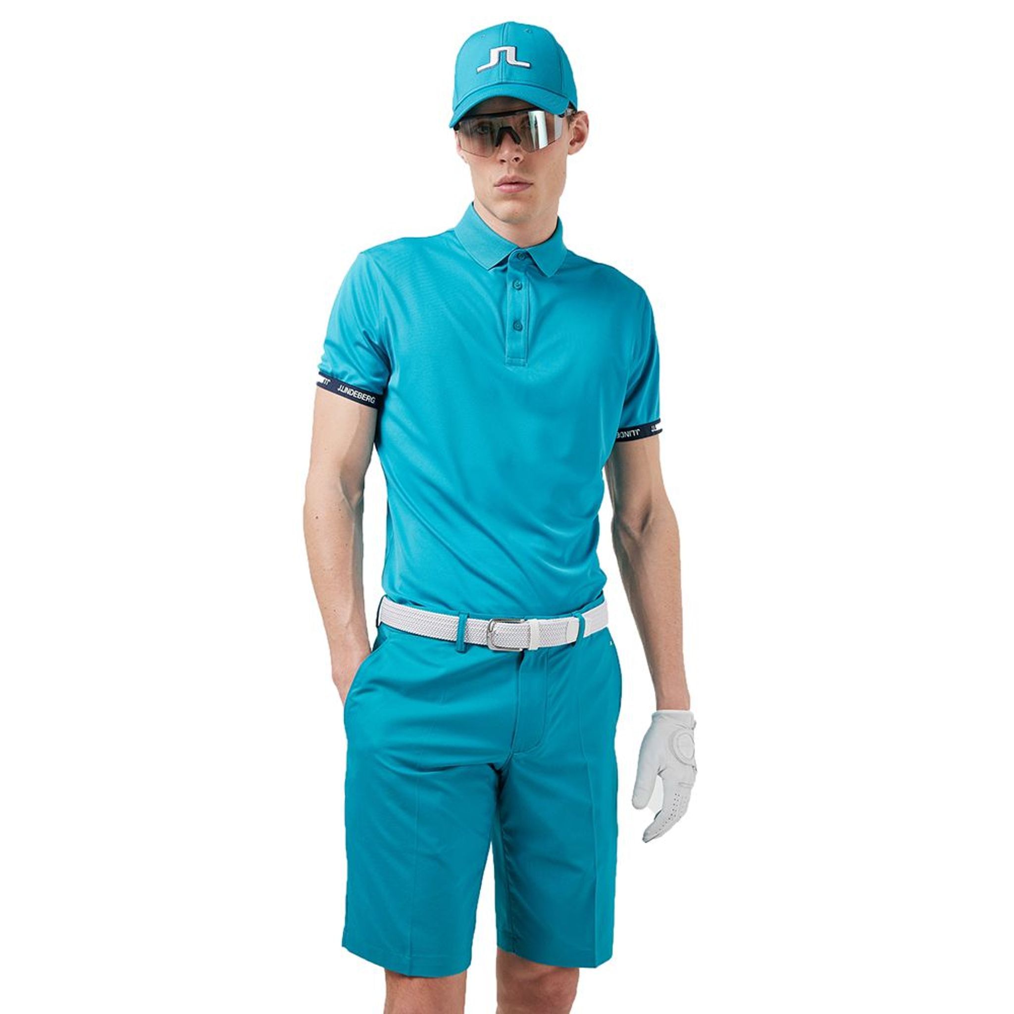 J. Lindeberg Guy Polo da golf regolare da uomo