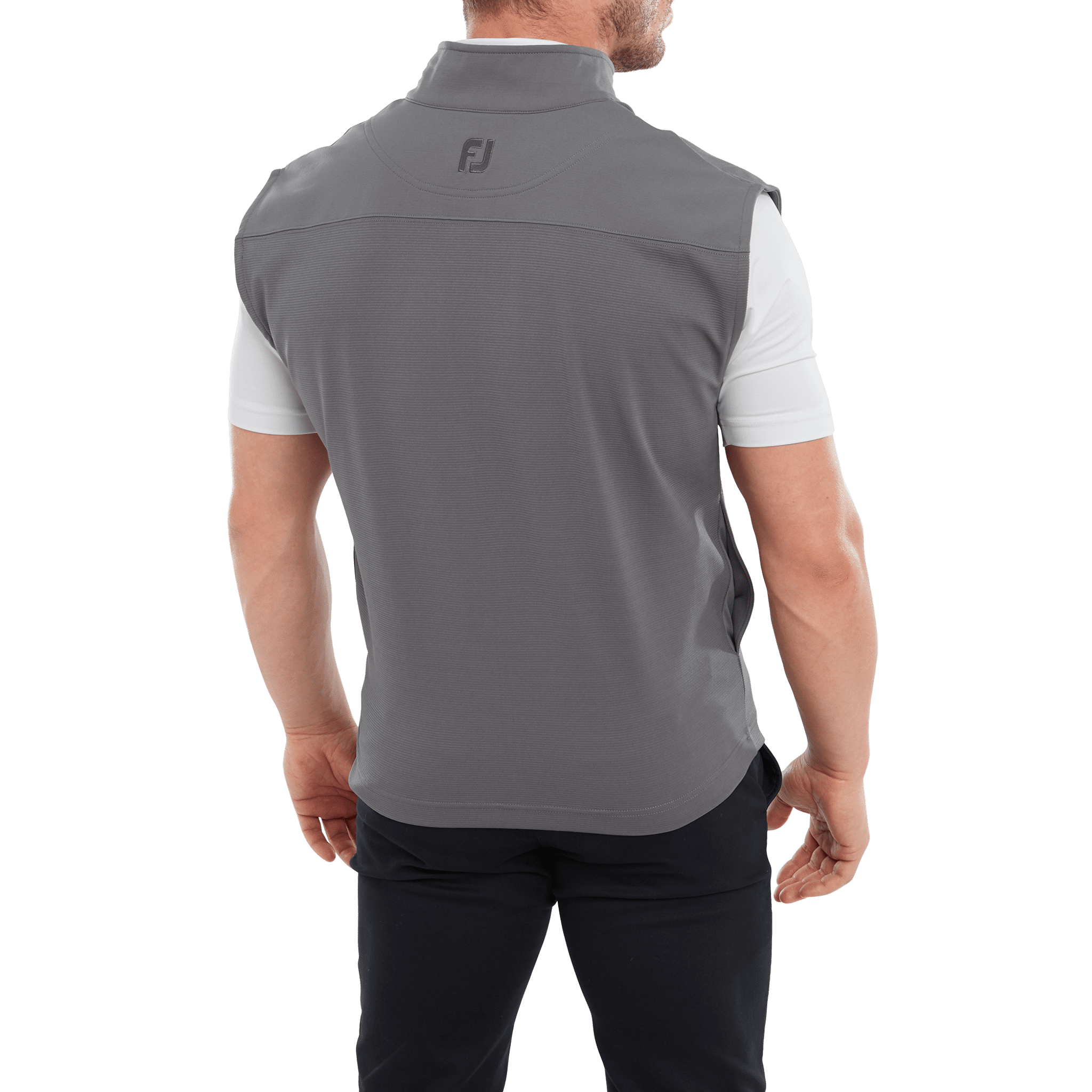 Gilet in maglia ottomana Footjoy da uomo