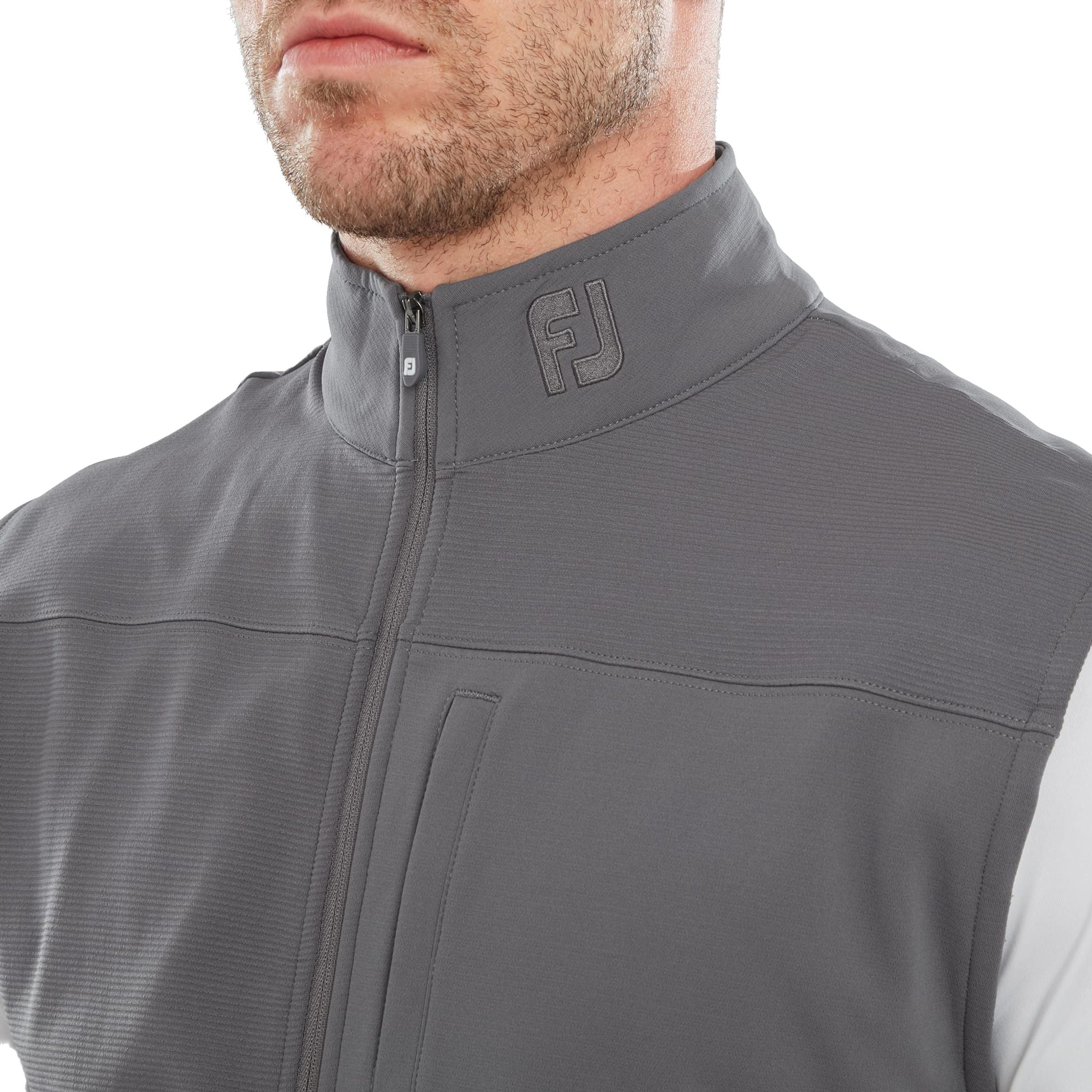 Gilet in maglia ottomana Footjoy da uomo