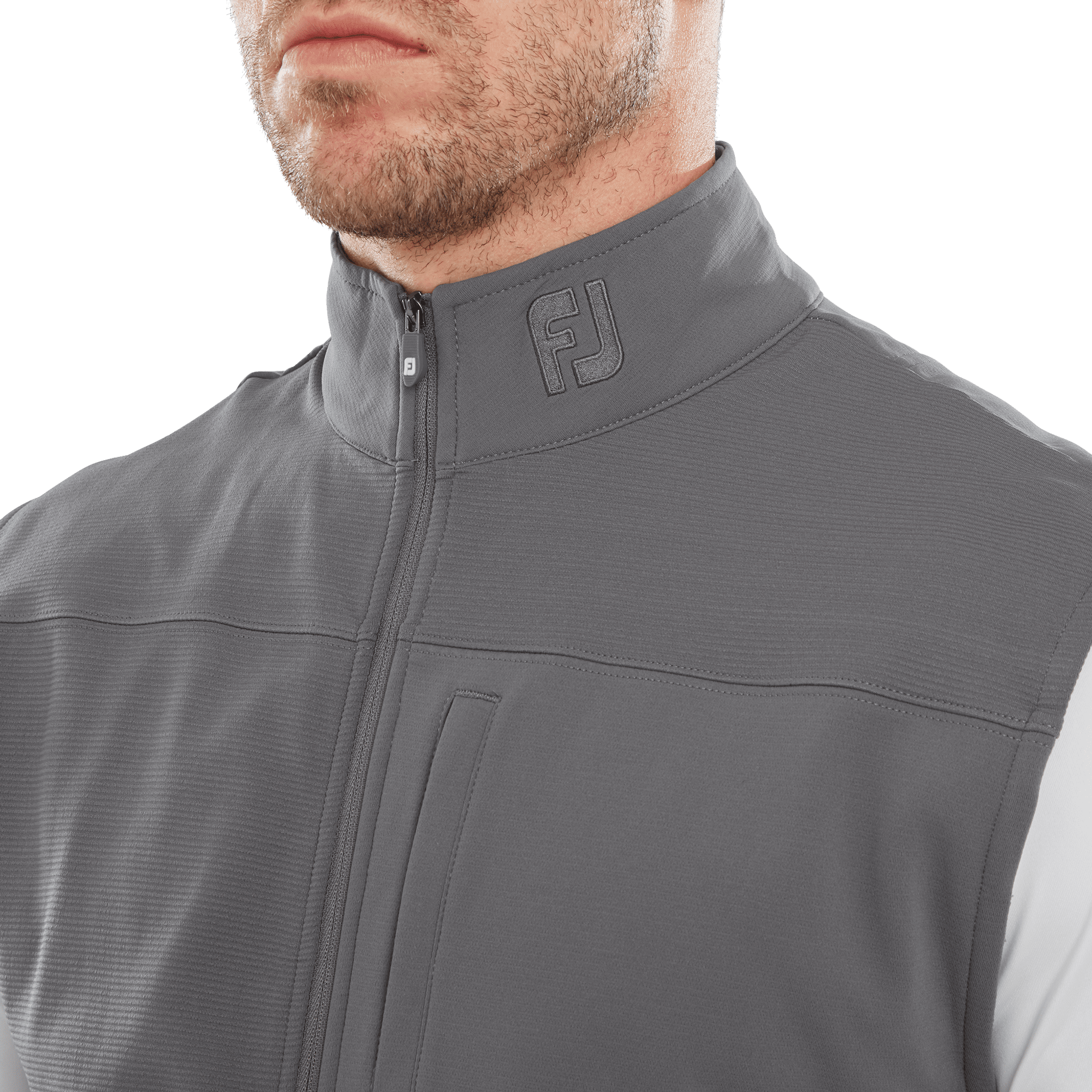 Gilet in maglia ottomana Footjoy da uomo