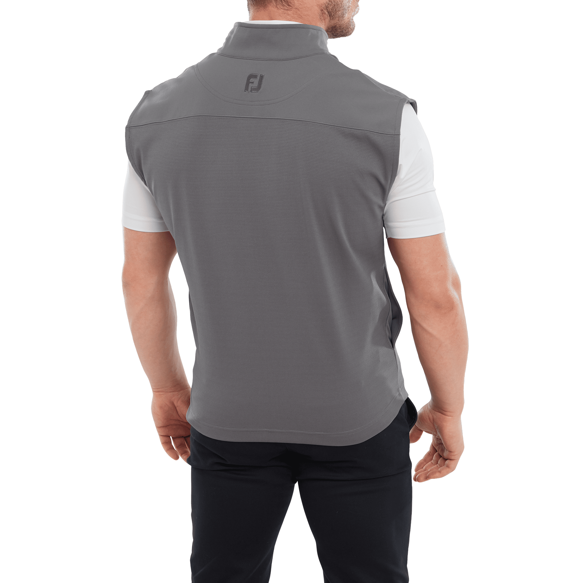 Gilet in maglia ottomana Footjoy da uomo
