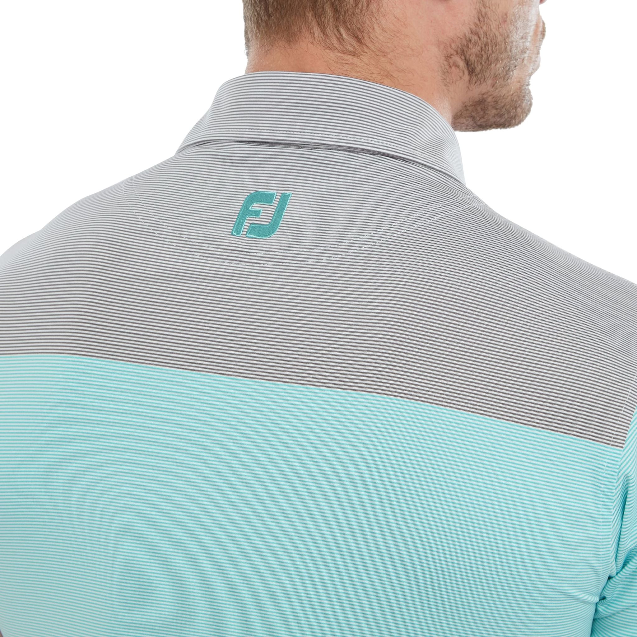 Polo Footjoy End-on-End Block da uomo