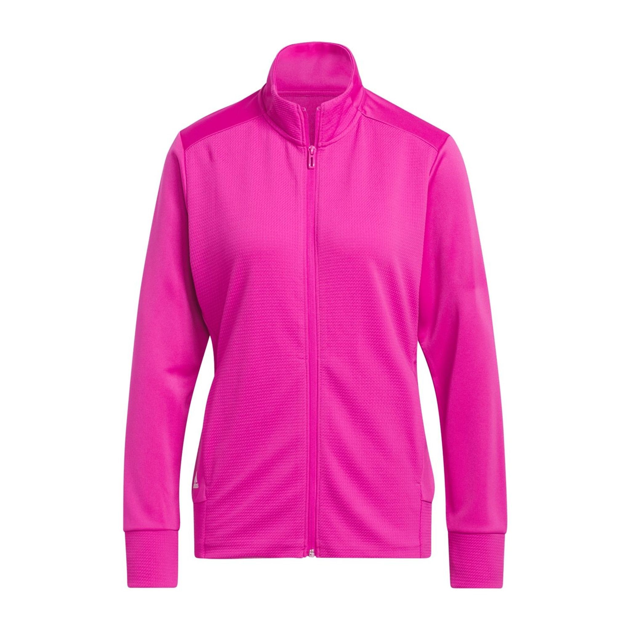 Giacca Adidas testurizzata con zip intera da donna