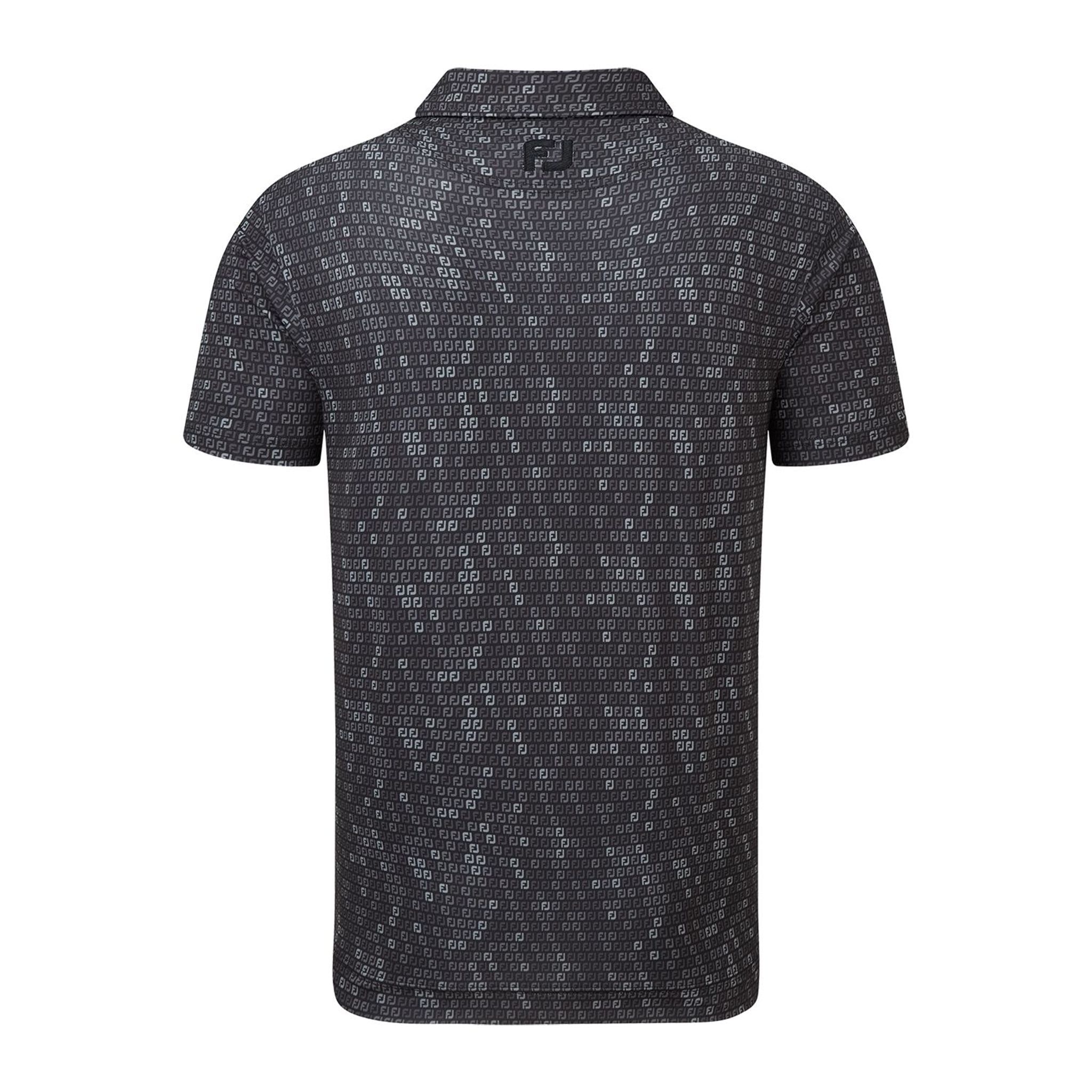 Polo da uomo in filo di Scozia con stampa mimetica digitale Footjoy