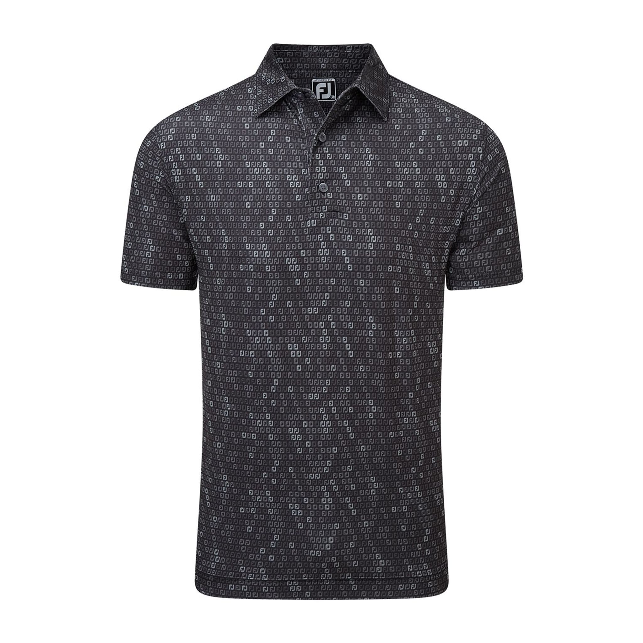 Polo da uomo in filo di Scozia con stampa mimetica digitale Footjoy
