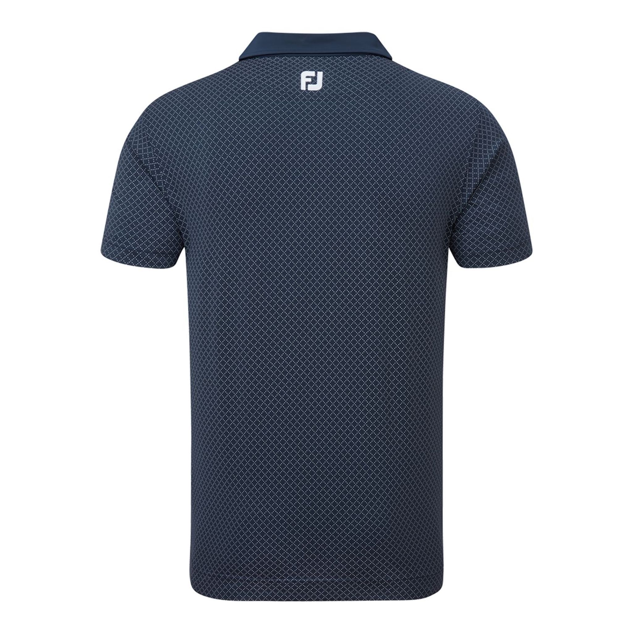 Polo da uomo Footjoy Diamond Dot Print Lisle