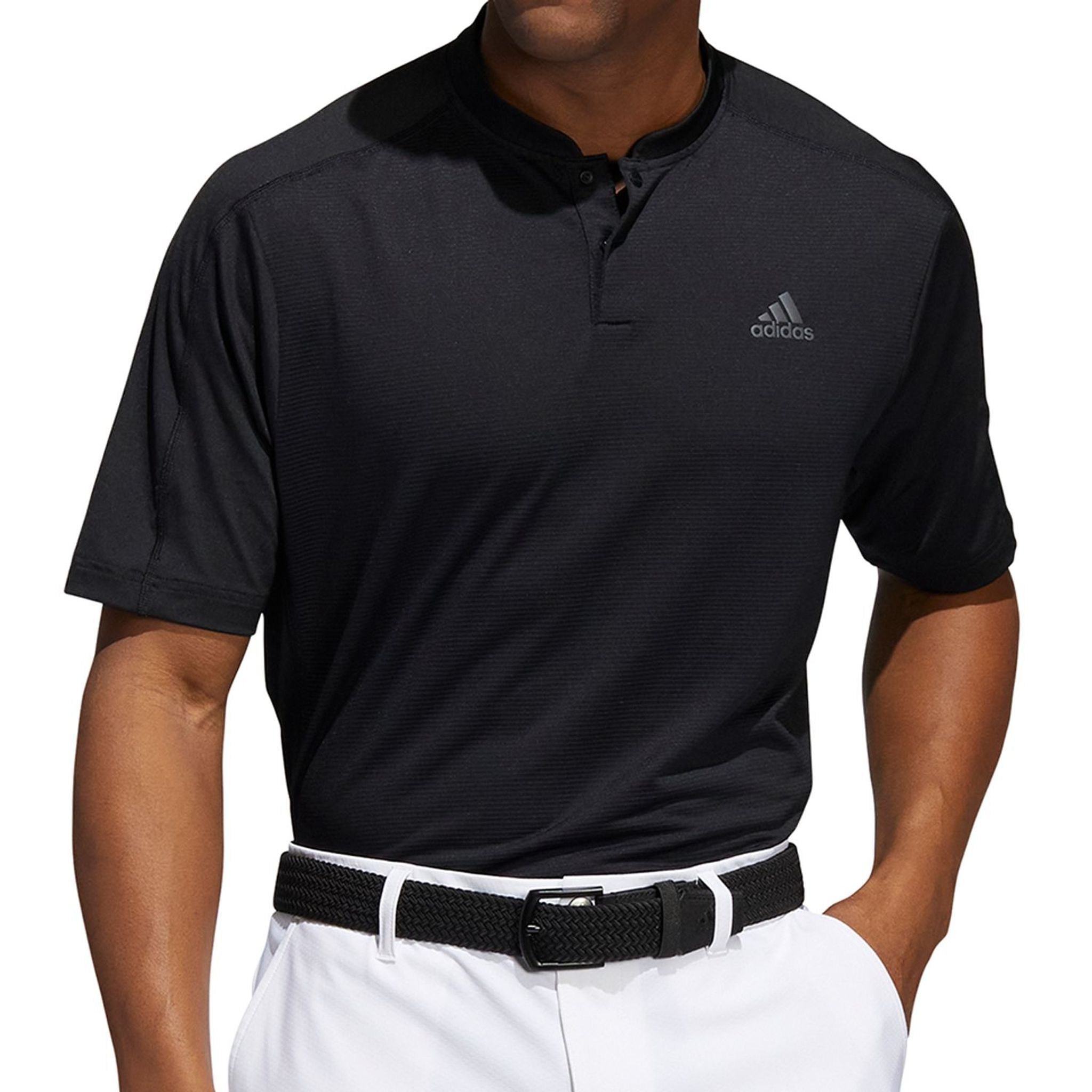 Polo Adidas Primeblue con colletto sportivo da uomo