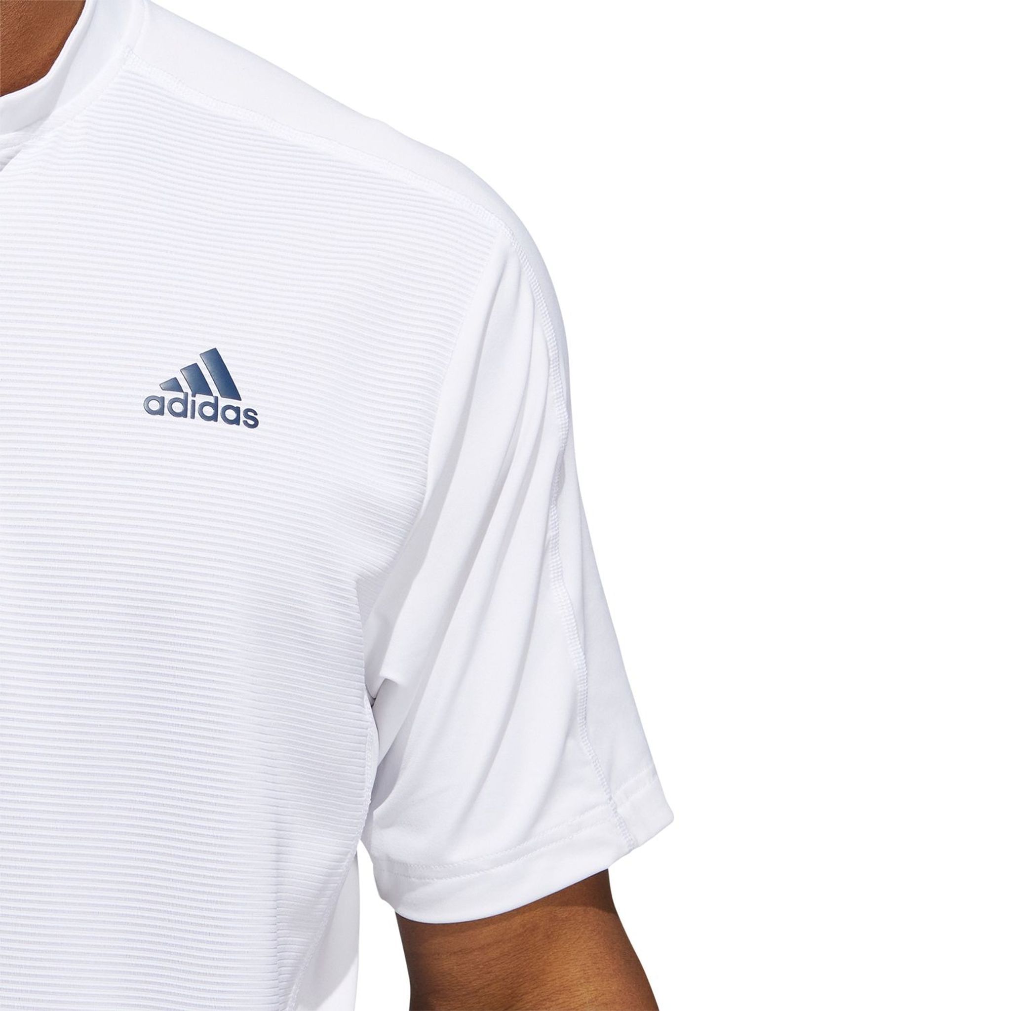 Polo Adidas Primeblue con colletto sportivo da uomo