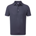 Polo Footjoy Leaping Dolphins con stampa Lisle da uomo