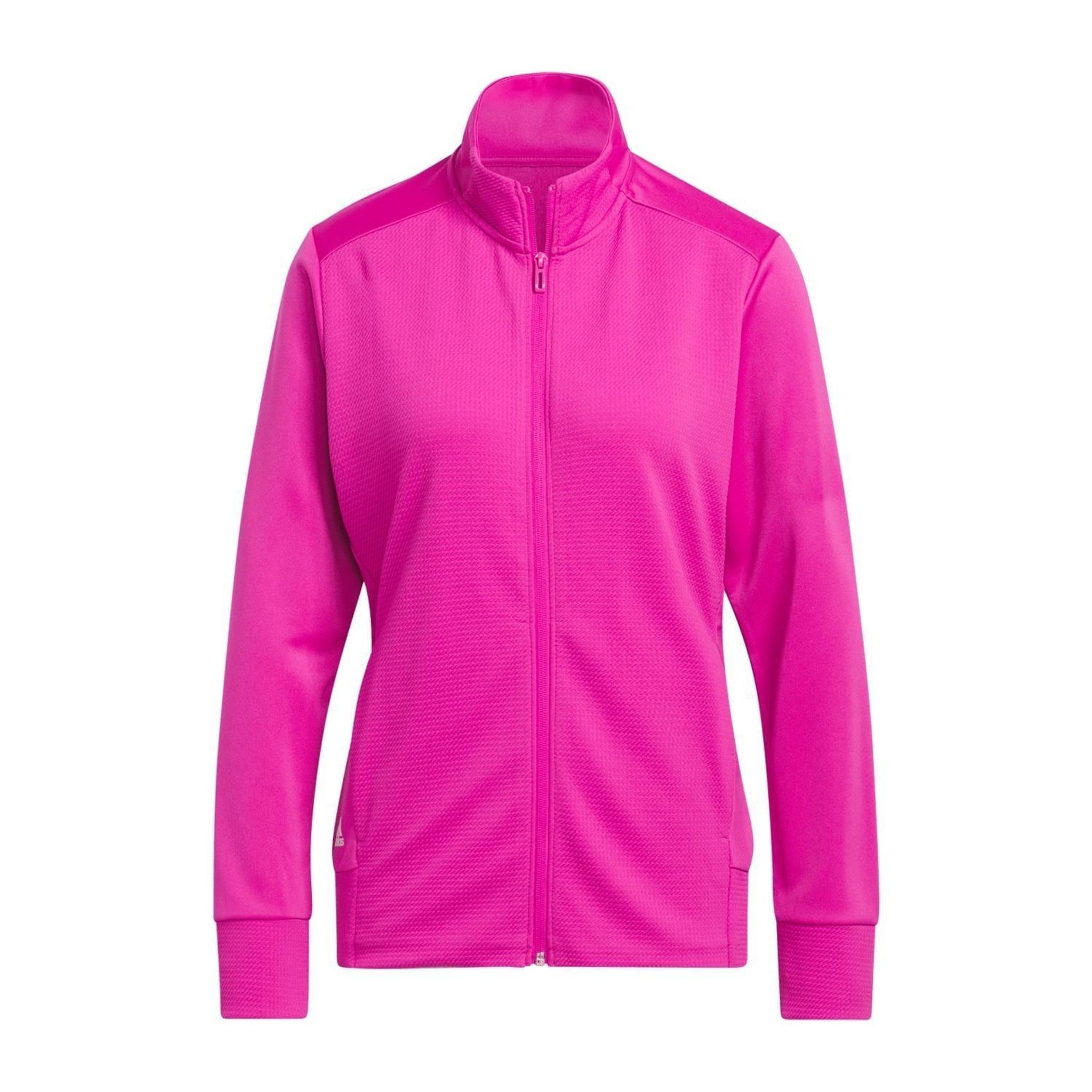 Giacca Adidas testurizzata con zip intera da donna